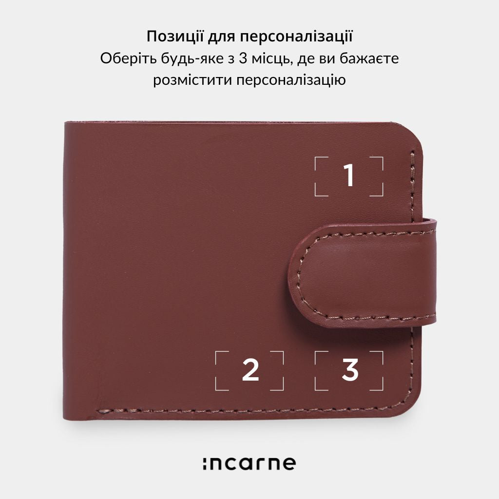Гаманець «Міні Джек» Mini Jack з RFID-захистом із натуральної класичної шкіри