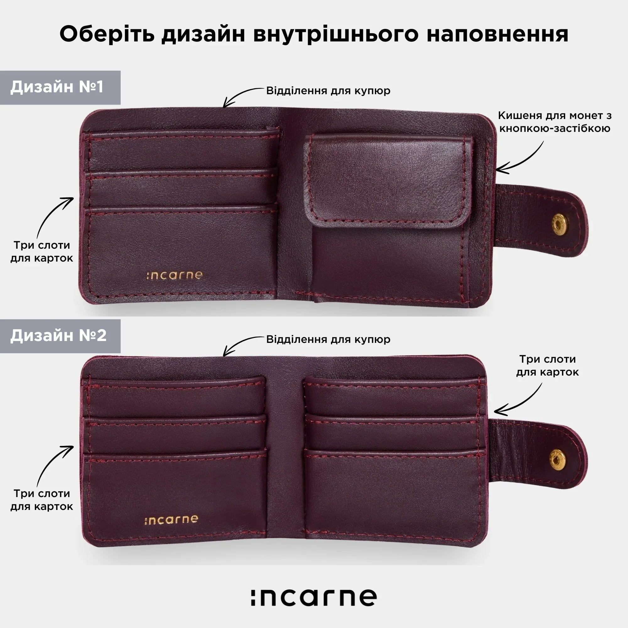 Гаманець Mini Jack - INCARNE® Україна