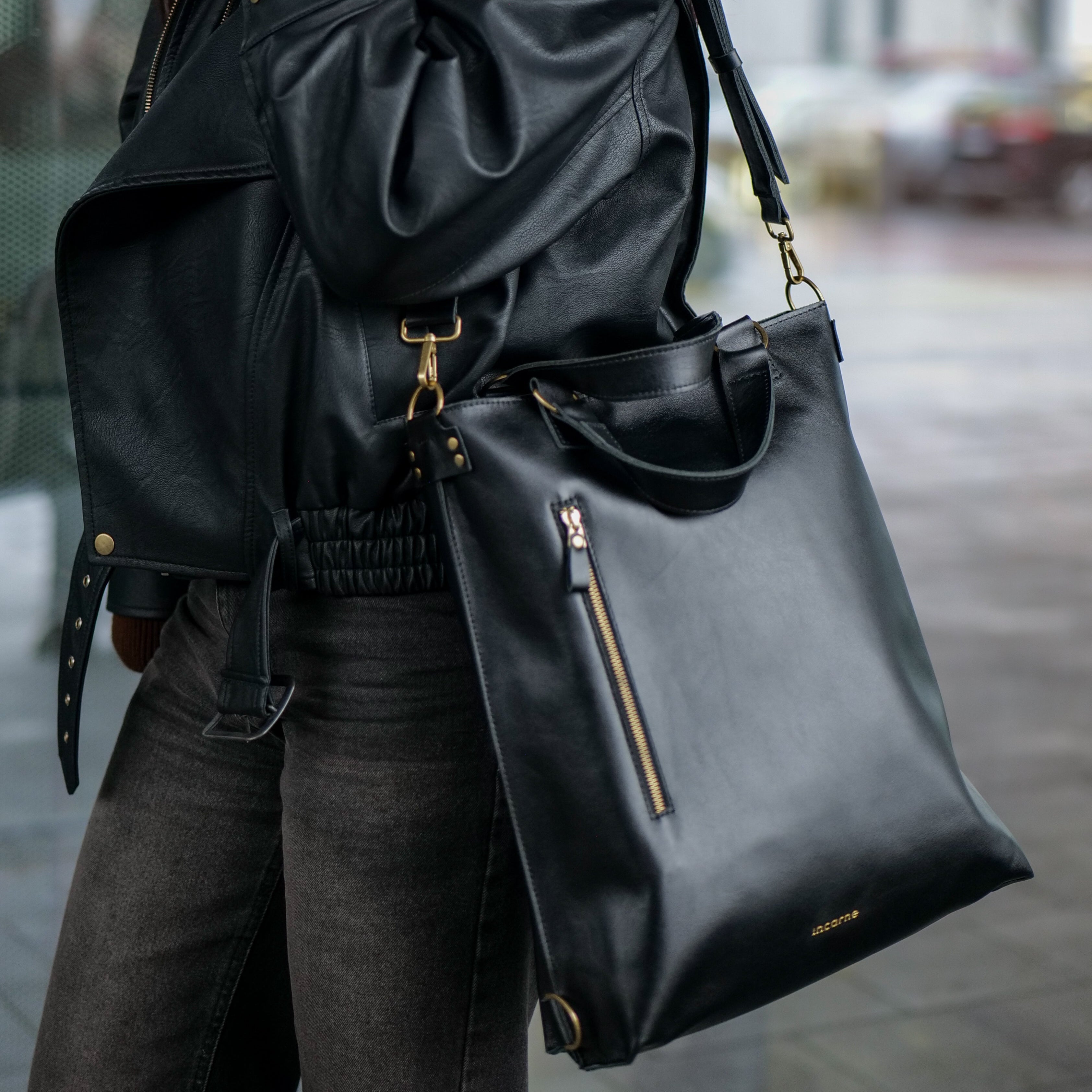 Сумка-рюкзак Optimus, чорний