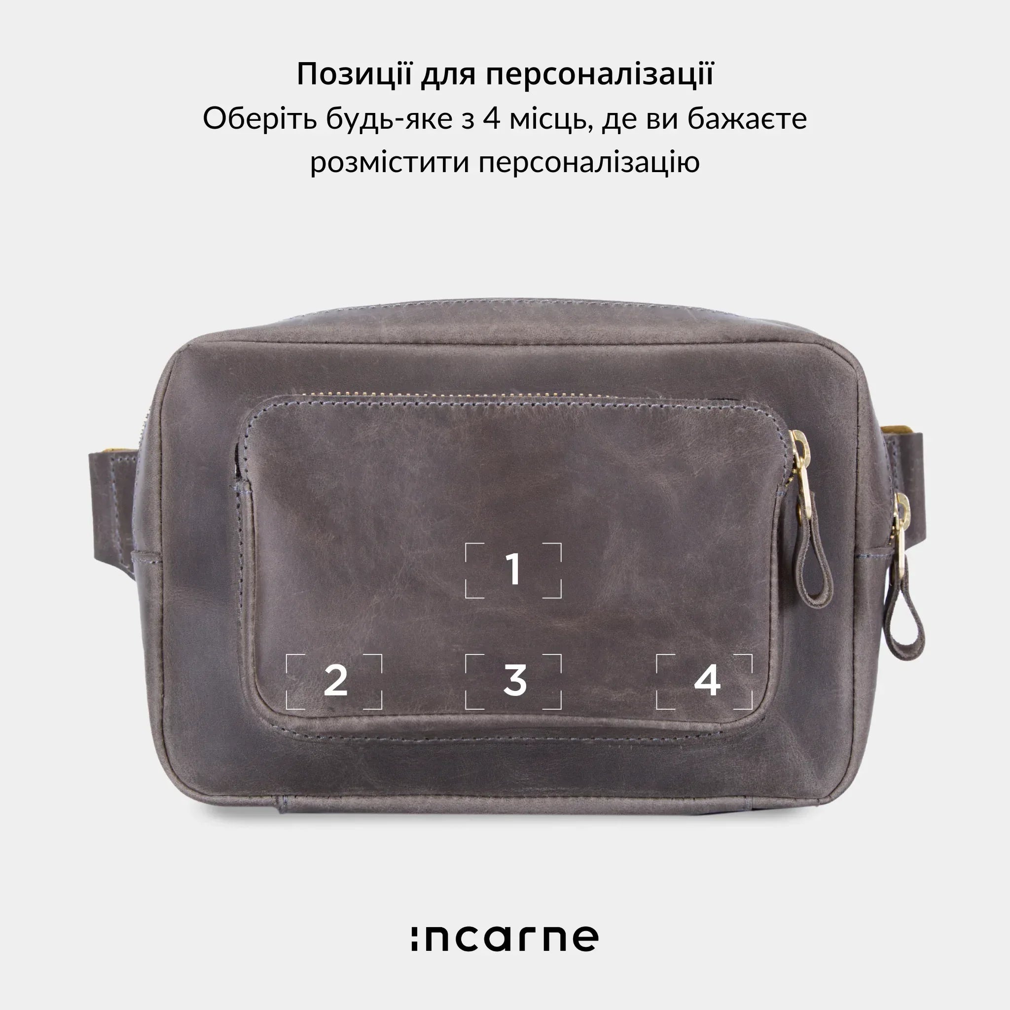 Поясна сумка Couple - INCARNE® Україна