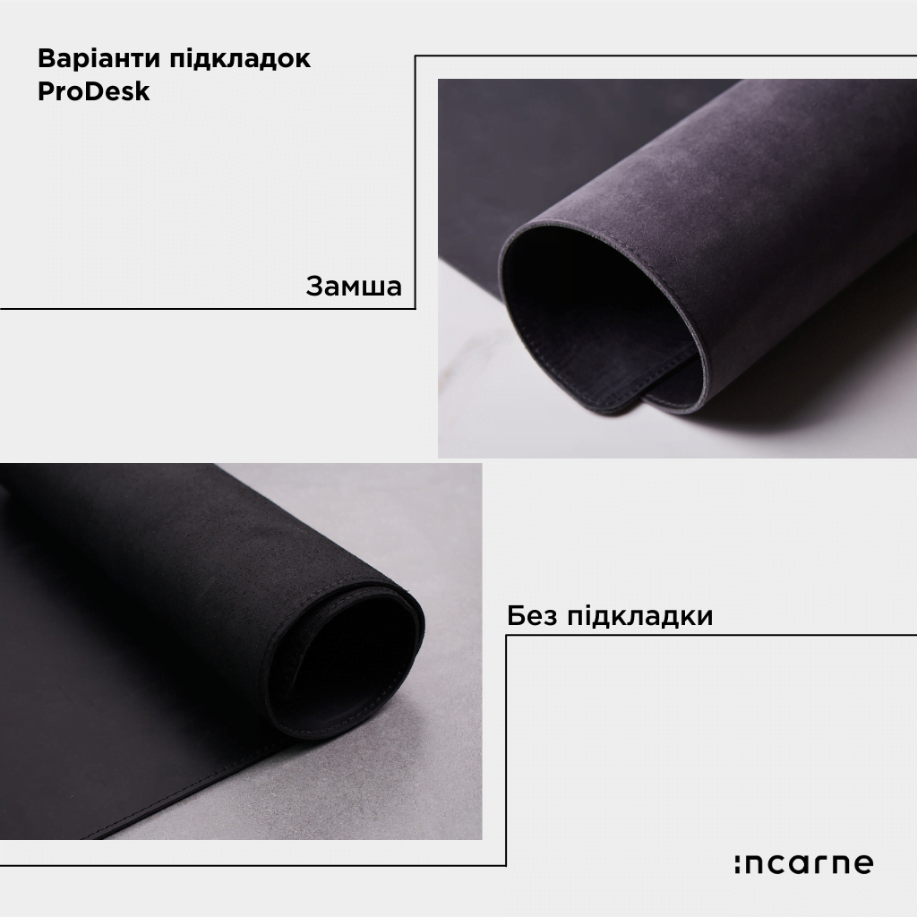 Шкіряний килимок для робочого стола «ПроДеск» ProDesk