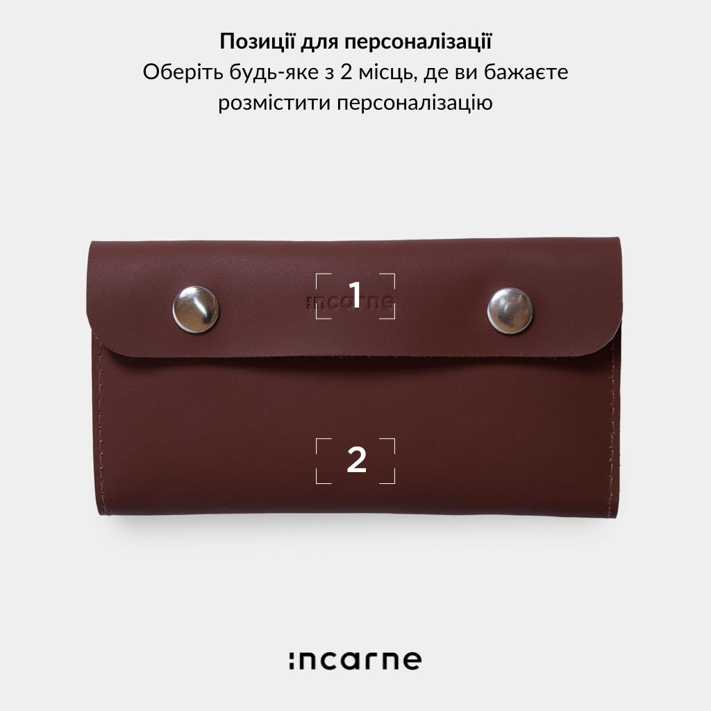 Органайзер для тютюну з класичної шкіри «Рол Мастер» Roll Master