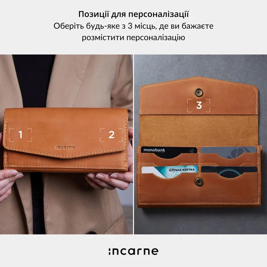 Гаманець-клатч Simple - INCARNE® Україна