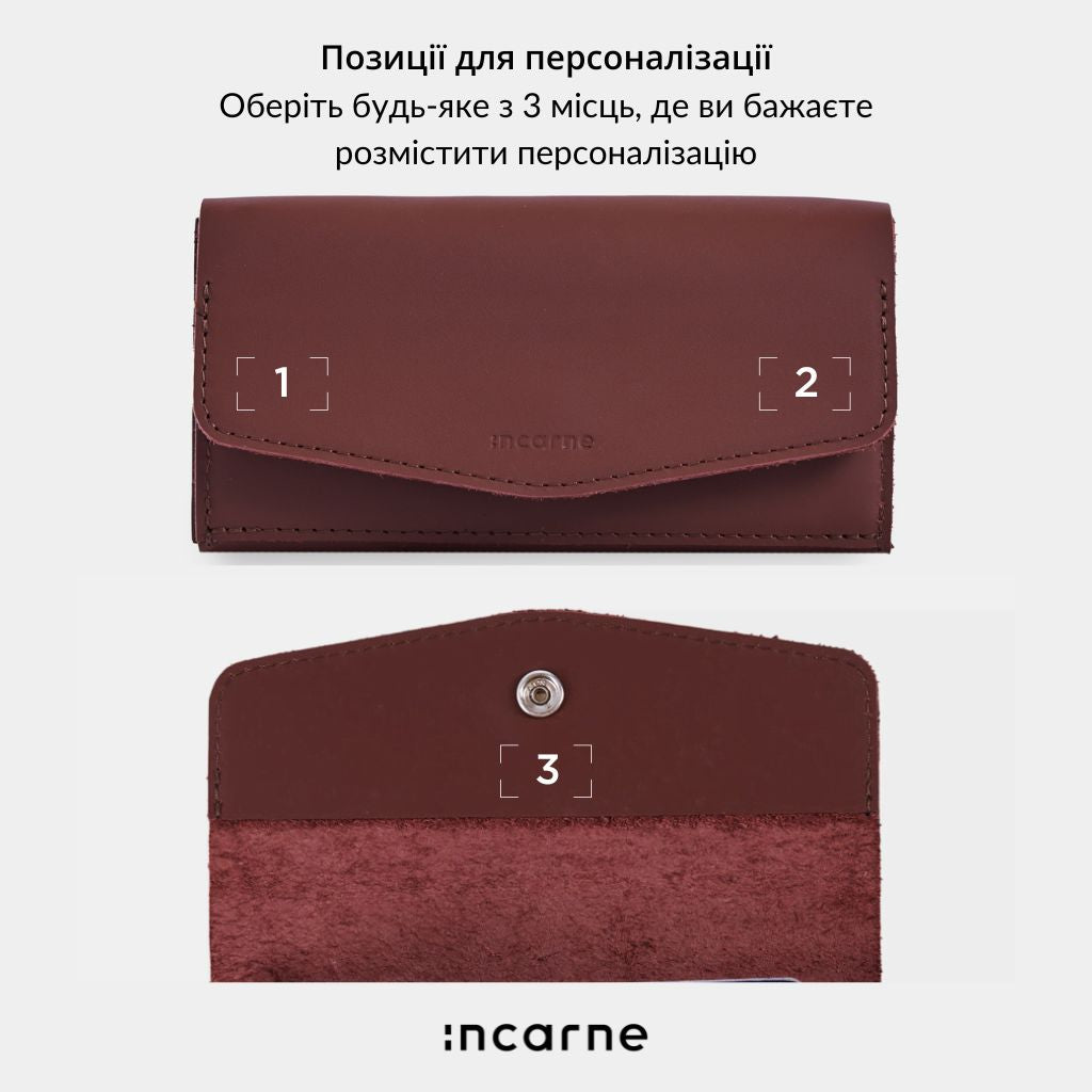 Гаманець Simple, коричневий