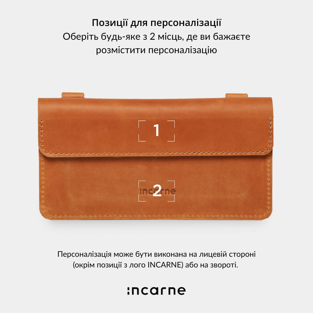 Шкіряна сумка для телефона «Смарт Бег» Smart Bag