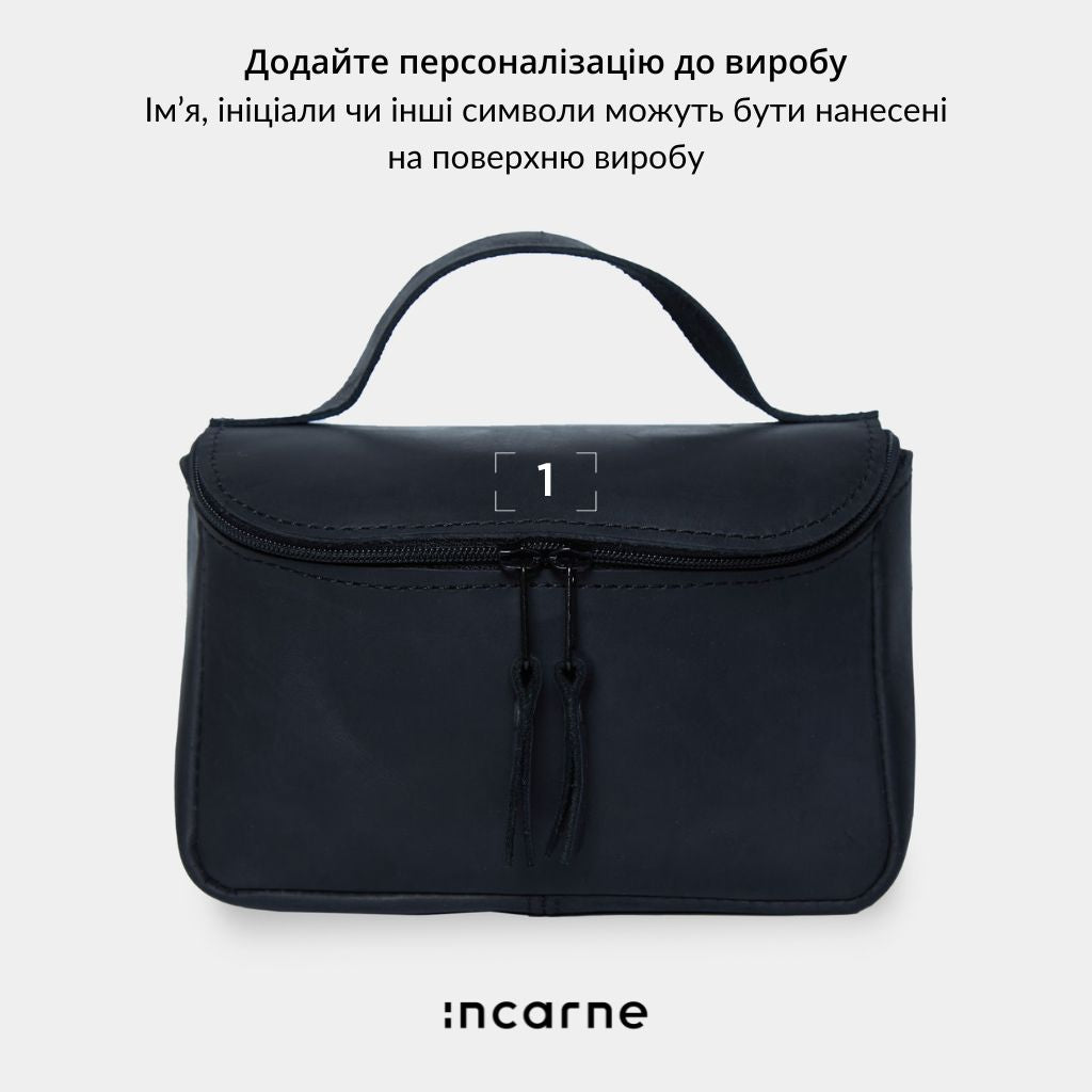 Косметичка Timeless Large, черный (винтажный)