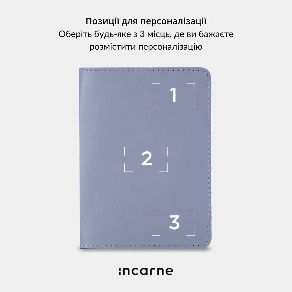 Мінімалістична сіра обкладинка на закордонний паспорт Bali, натуральна шкіра, без кишень, аксесуар у сучасному стилі