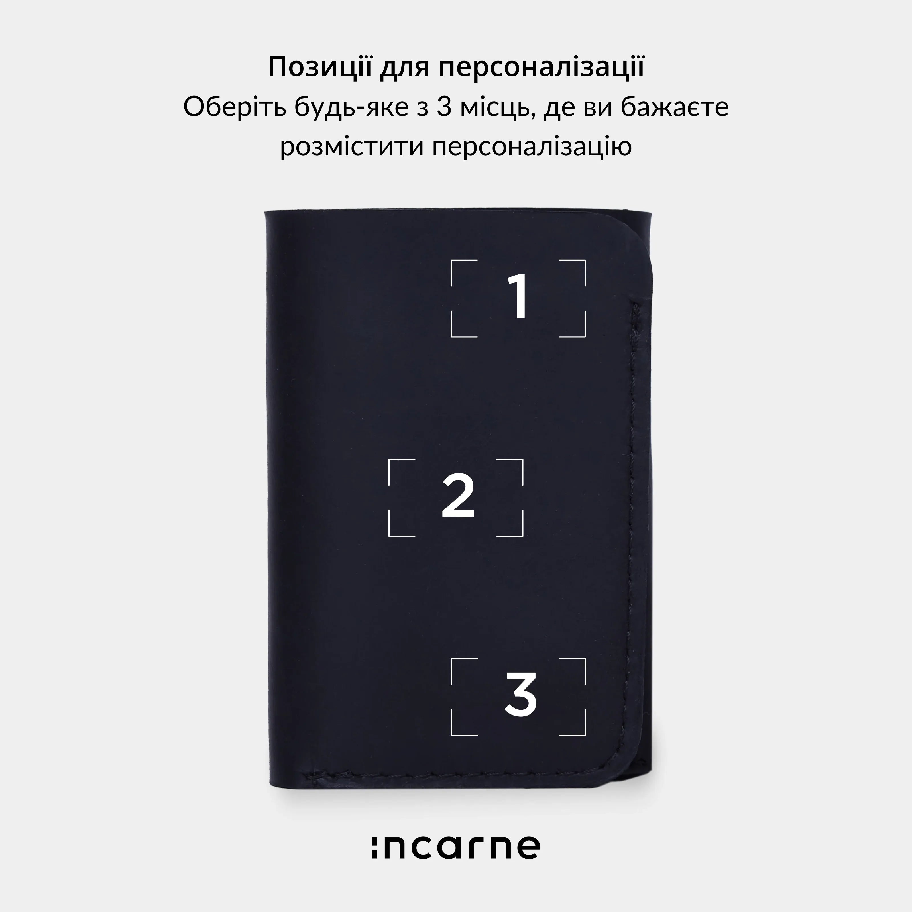 Чорна вінтажна ключниця Key Plus INCARNE крупним планом, акцент на фактурі натуральної шкіри та якісній фурнітурі