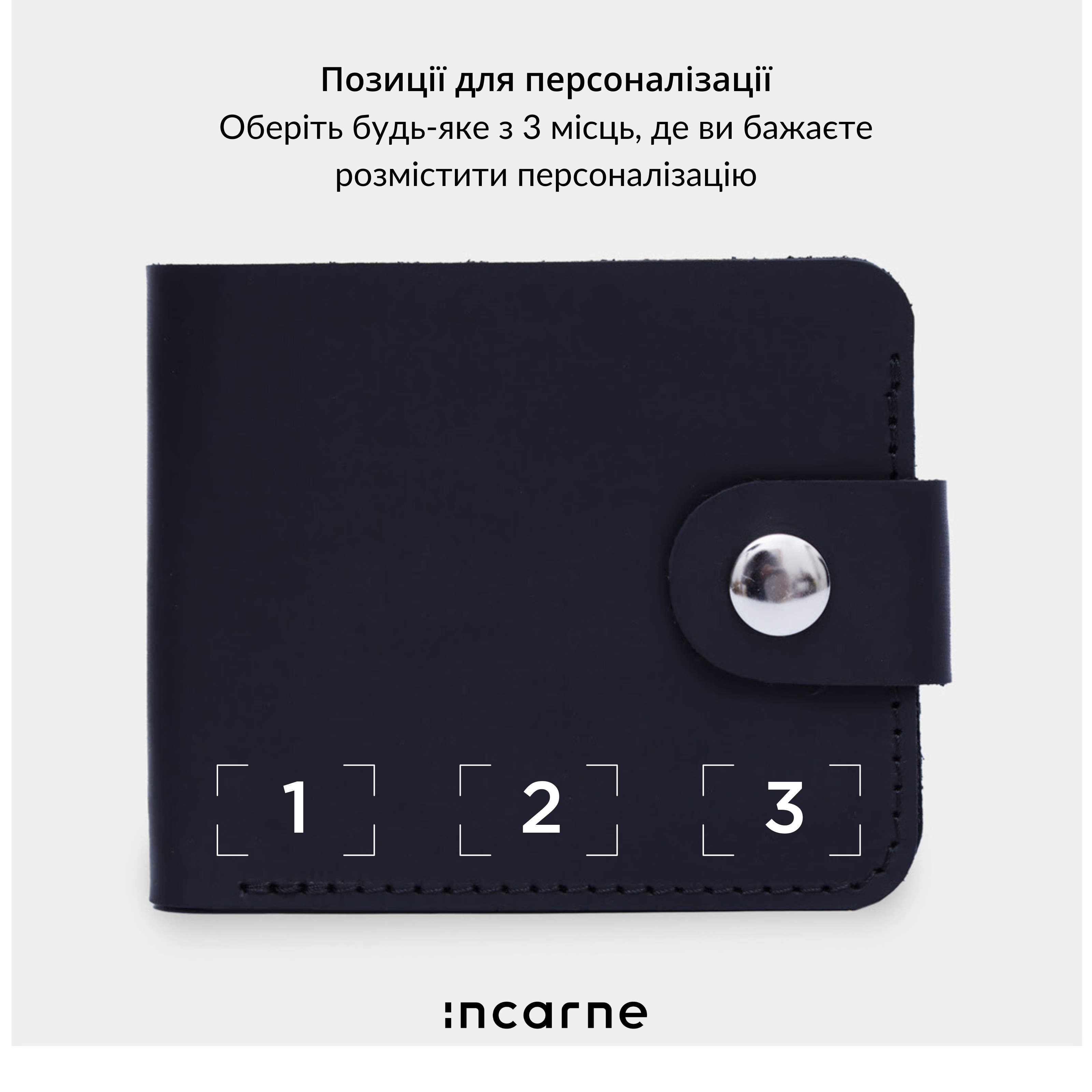 Гаманець Mini, чорний (вінтажний)