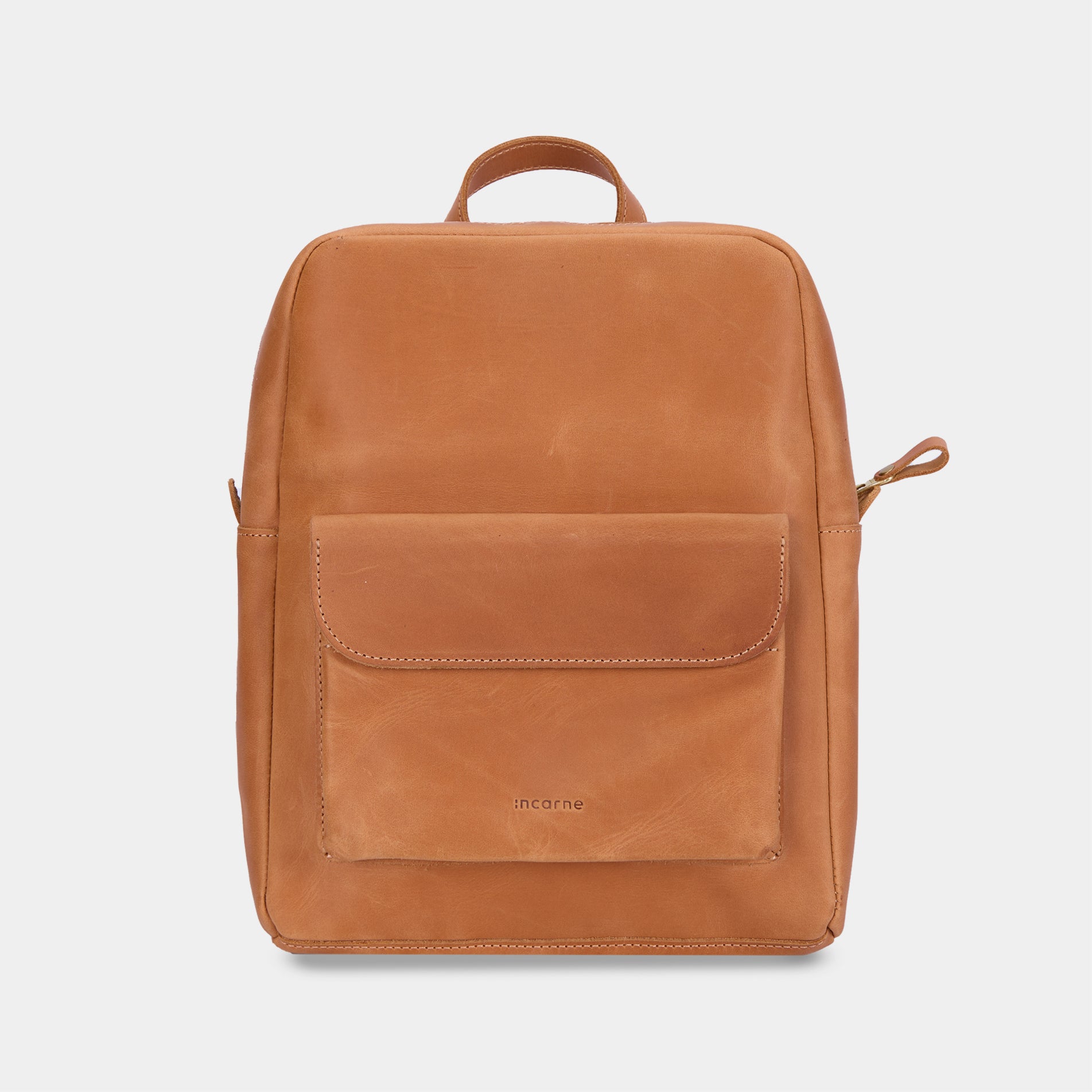 Рюкзак Factor, коньяк (вінтажний)