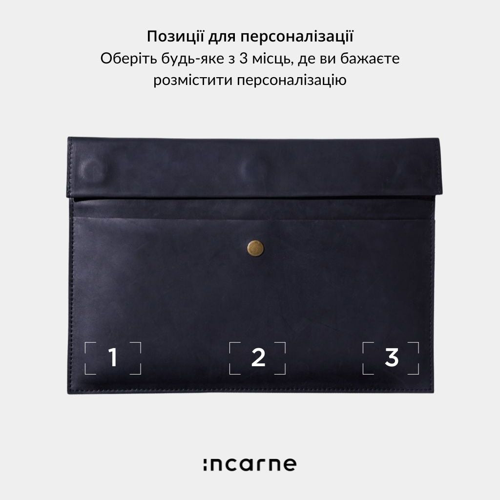 Чохол Copenhagen, чорний (вінтажний)