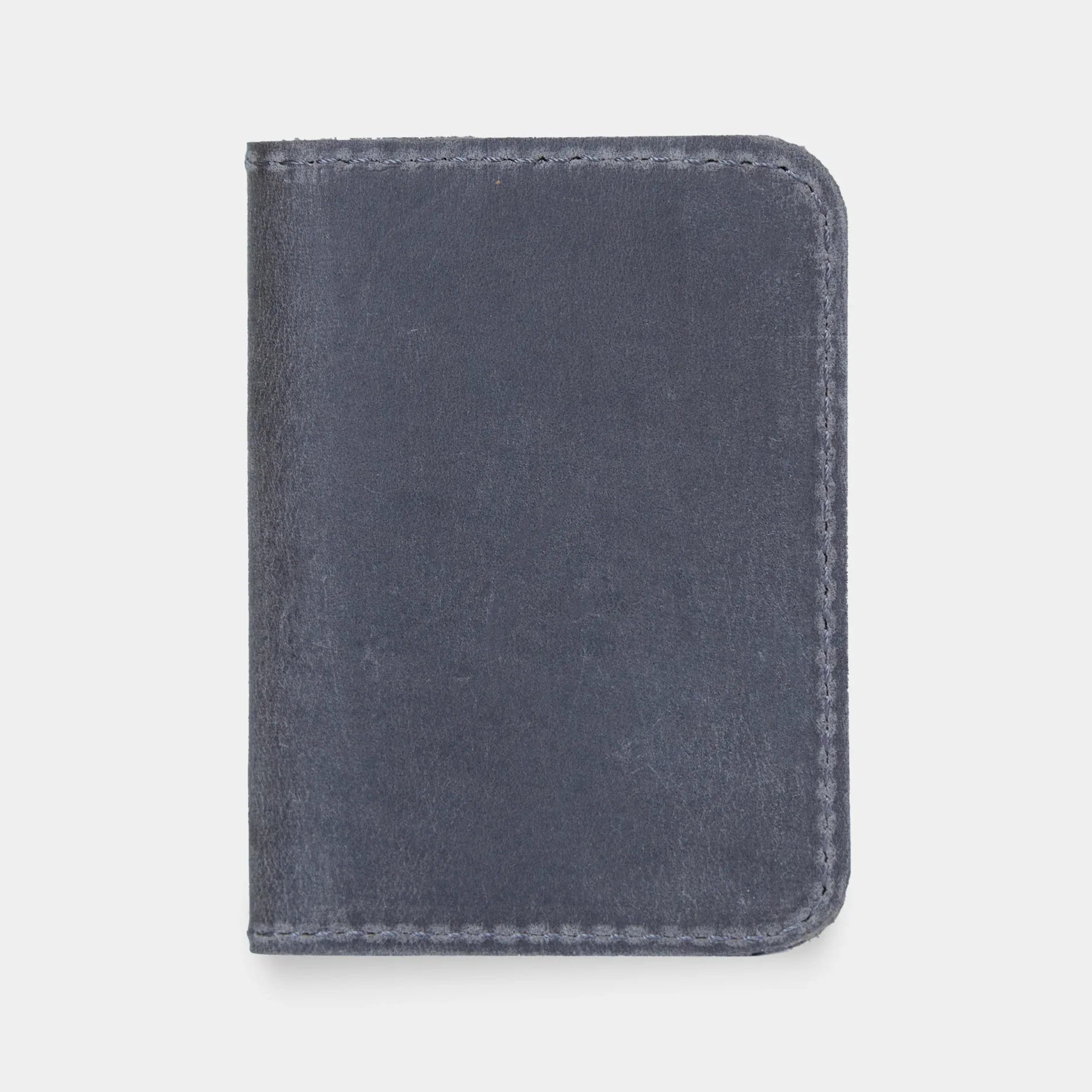 Сіра вінтажна шкіряна обкладинка INCARNE для ID-паспорта та водійського, мінімалістичний дизайн