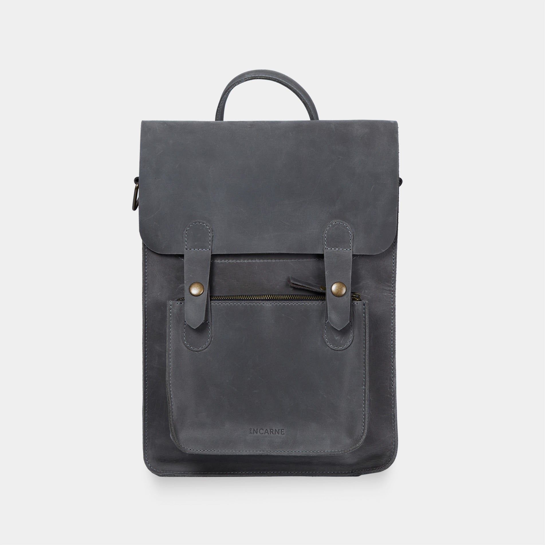 Сумка-трансформер Brit, сірий (вінтажний)