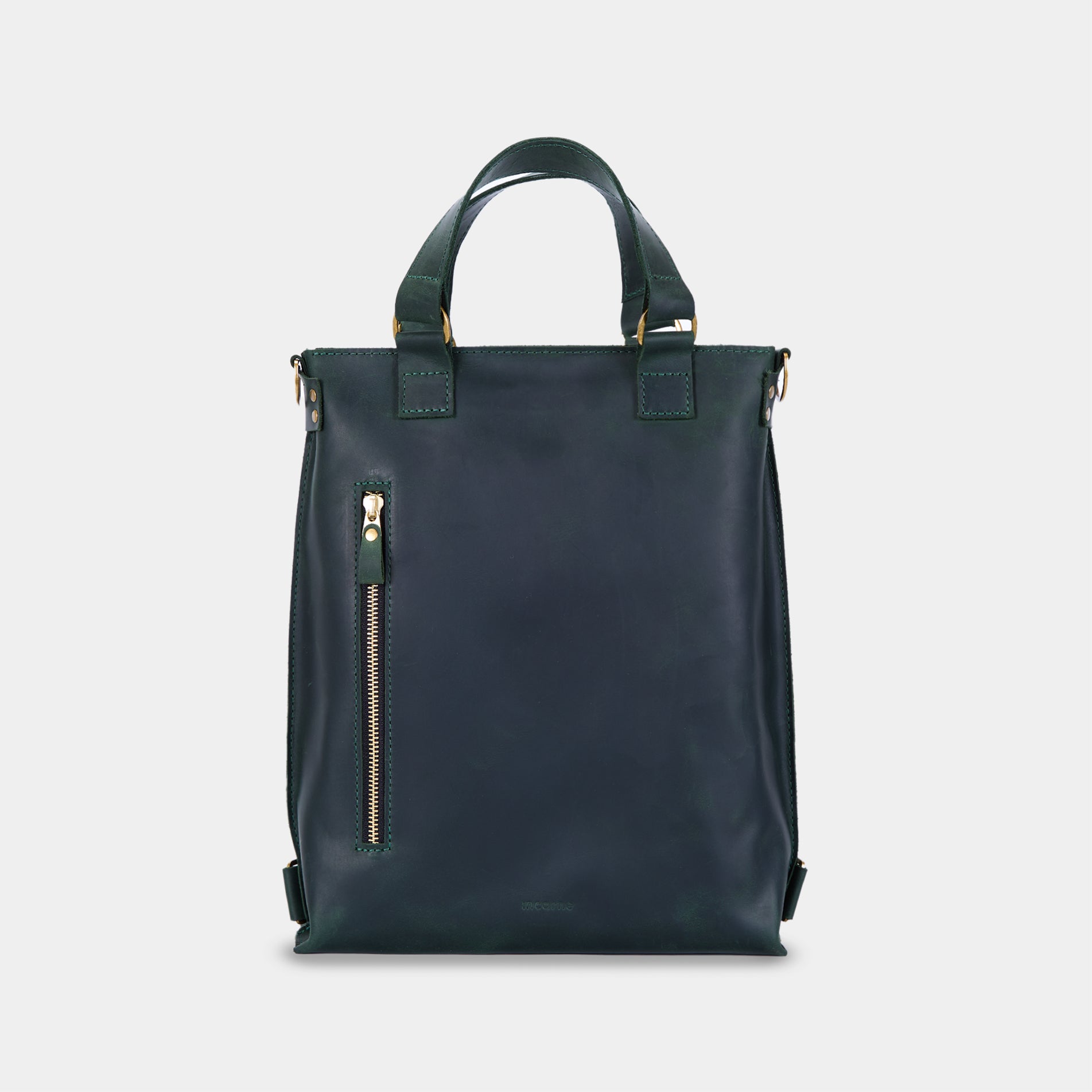 Cумка-рюкзак Optimus, зелений (вінтажний)