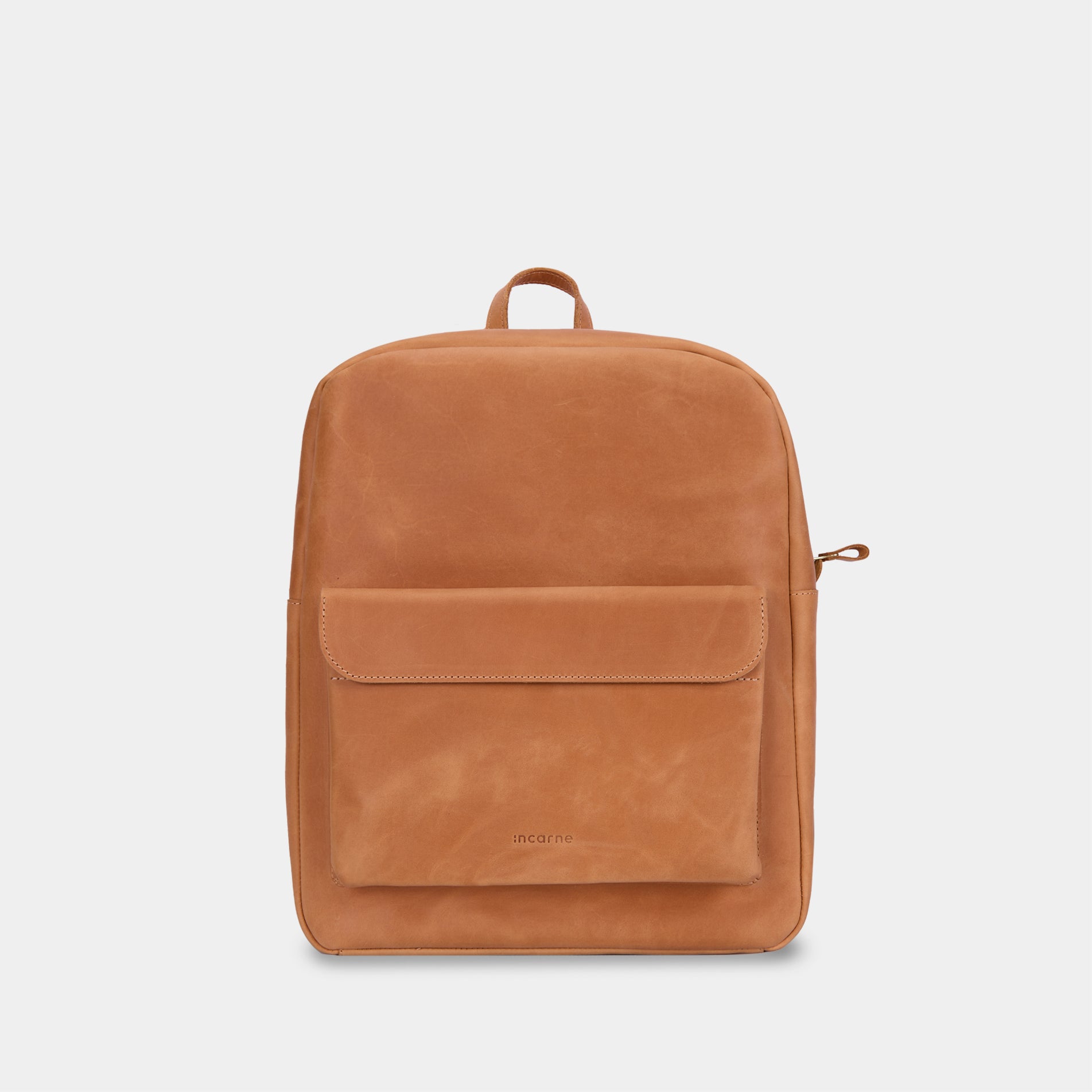 Рюкзак Factor, коньяк (вінтажний)