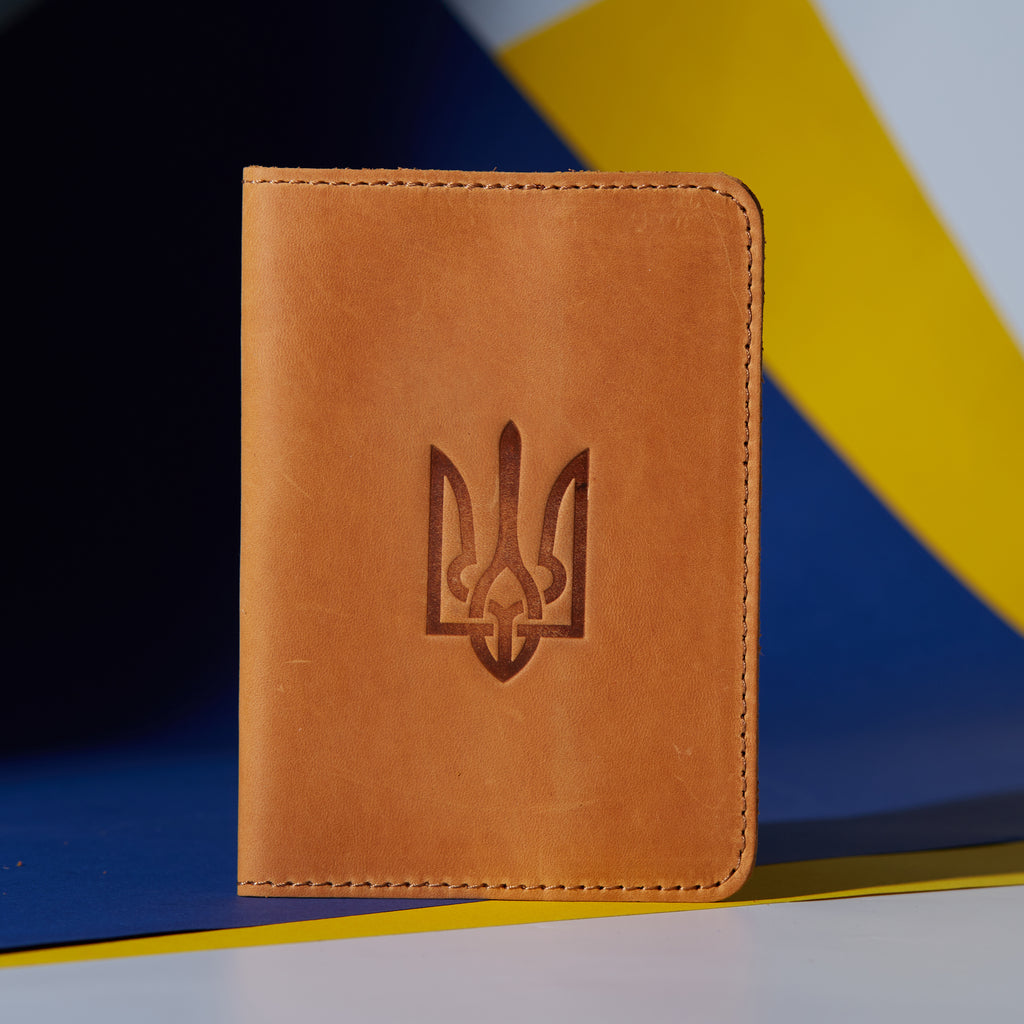 Патриотическая обложка на паспорт "Тризуб"