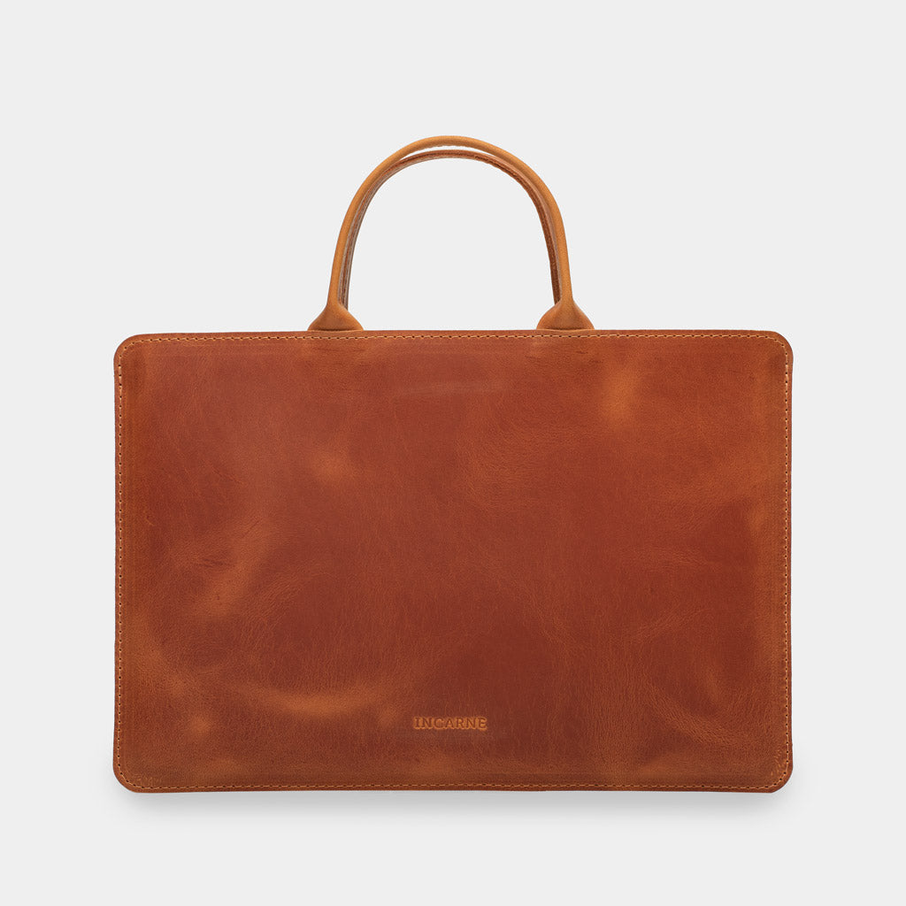 Шкіряний чохол для ноутбука з ручками «Стем» Stem