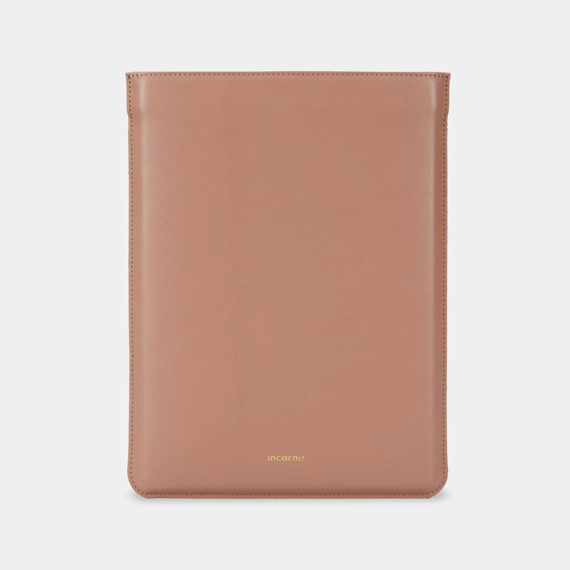 Шкіряний чохол ClineUp мокка для MacBook та ультратонкий кардхолдер Minimal у мінімалістичному стилі