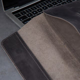 Шкіряний чохол для ноутбука без підкладки «Лайн» Line