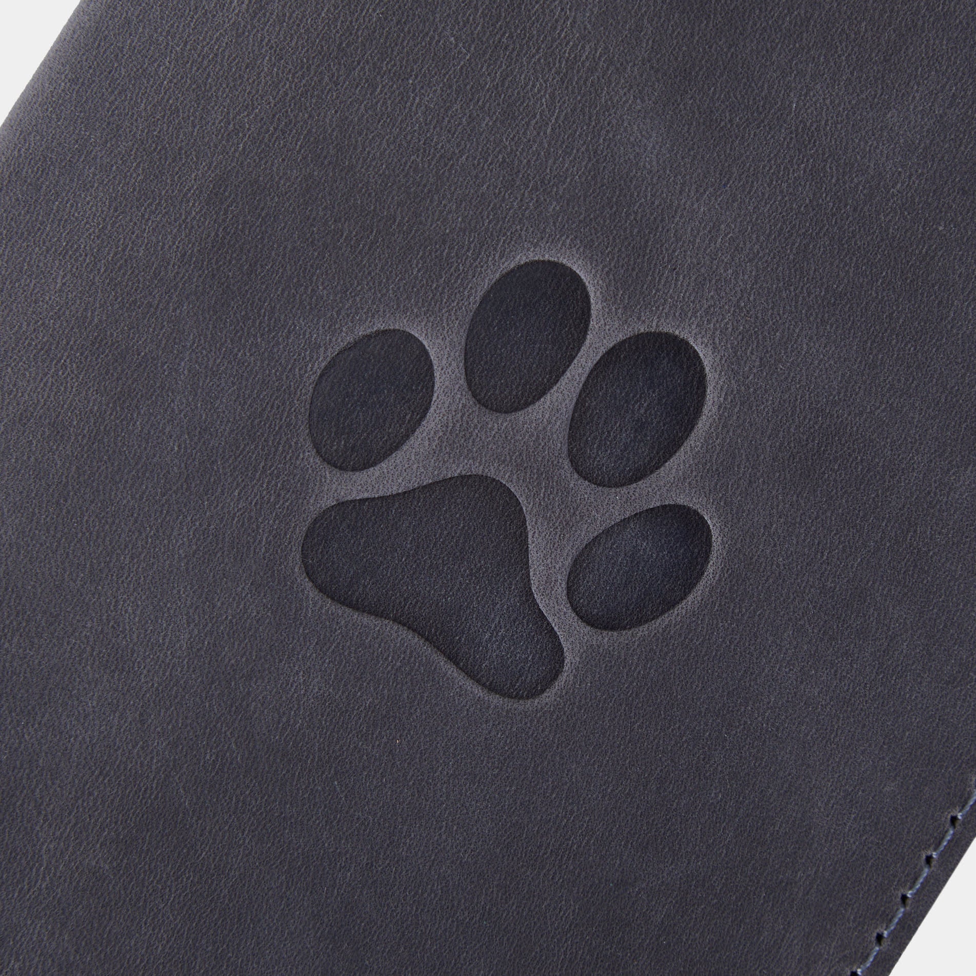 Обкладинка для ветеринарного паспорта Paw, сірий (вінтажний)