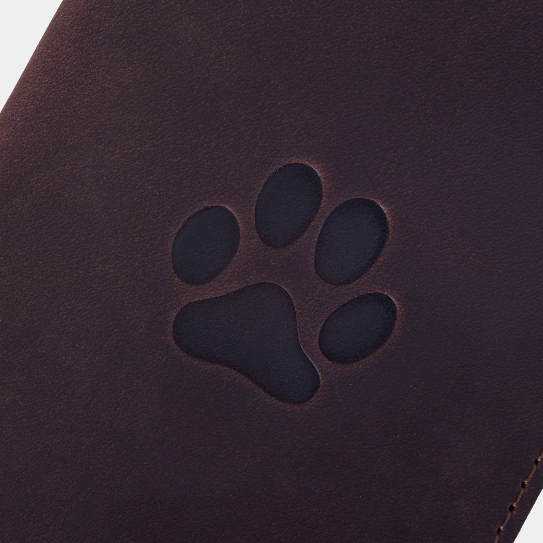 Обкладинка для ветеринарного паспорта Paw, коричневий (вінтажний)