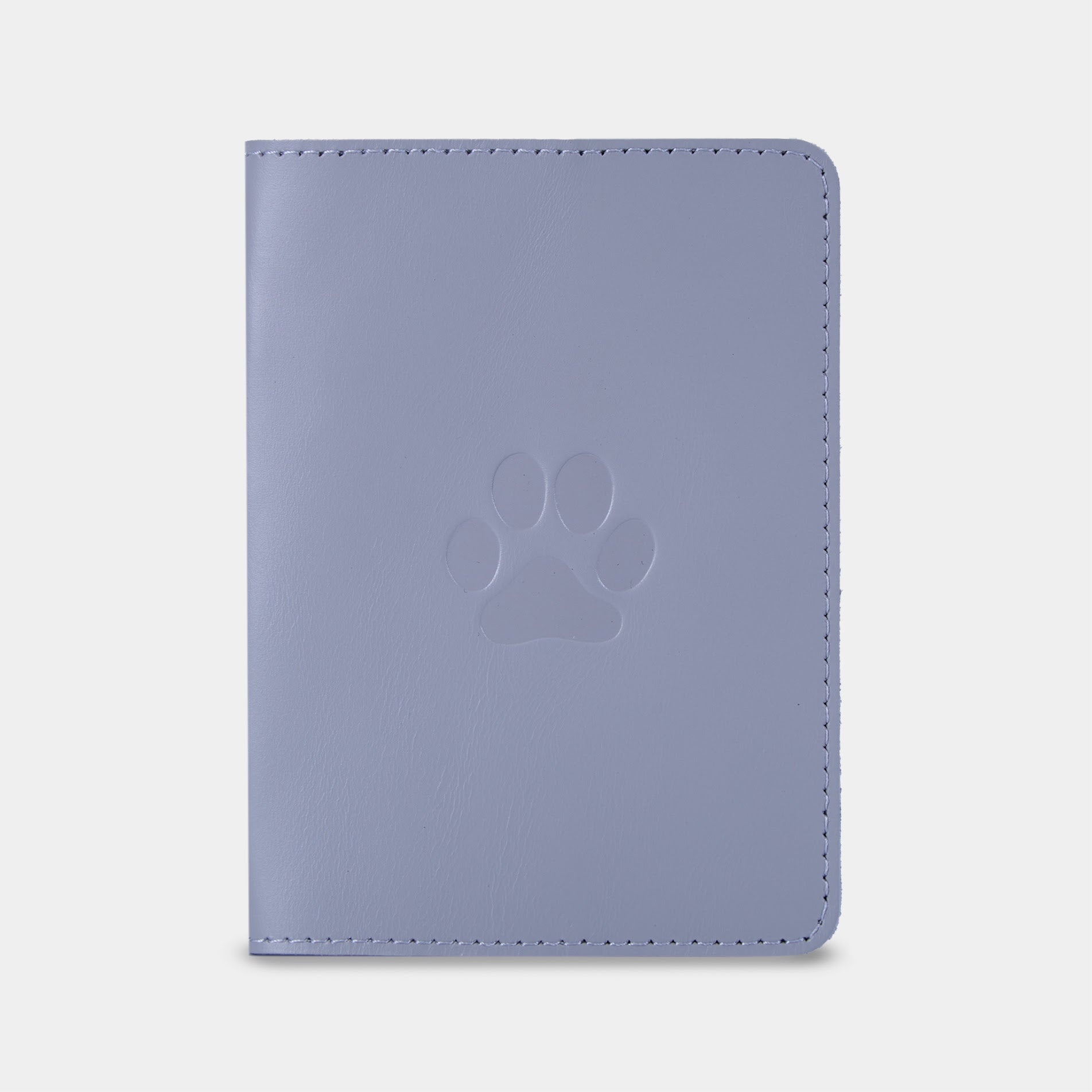 Обкладинка для ветеринарного паспорта Paw, сірий