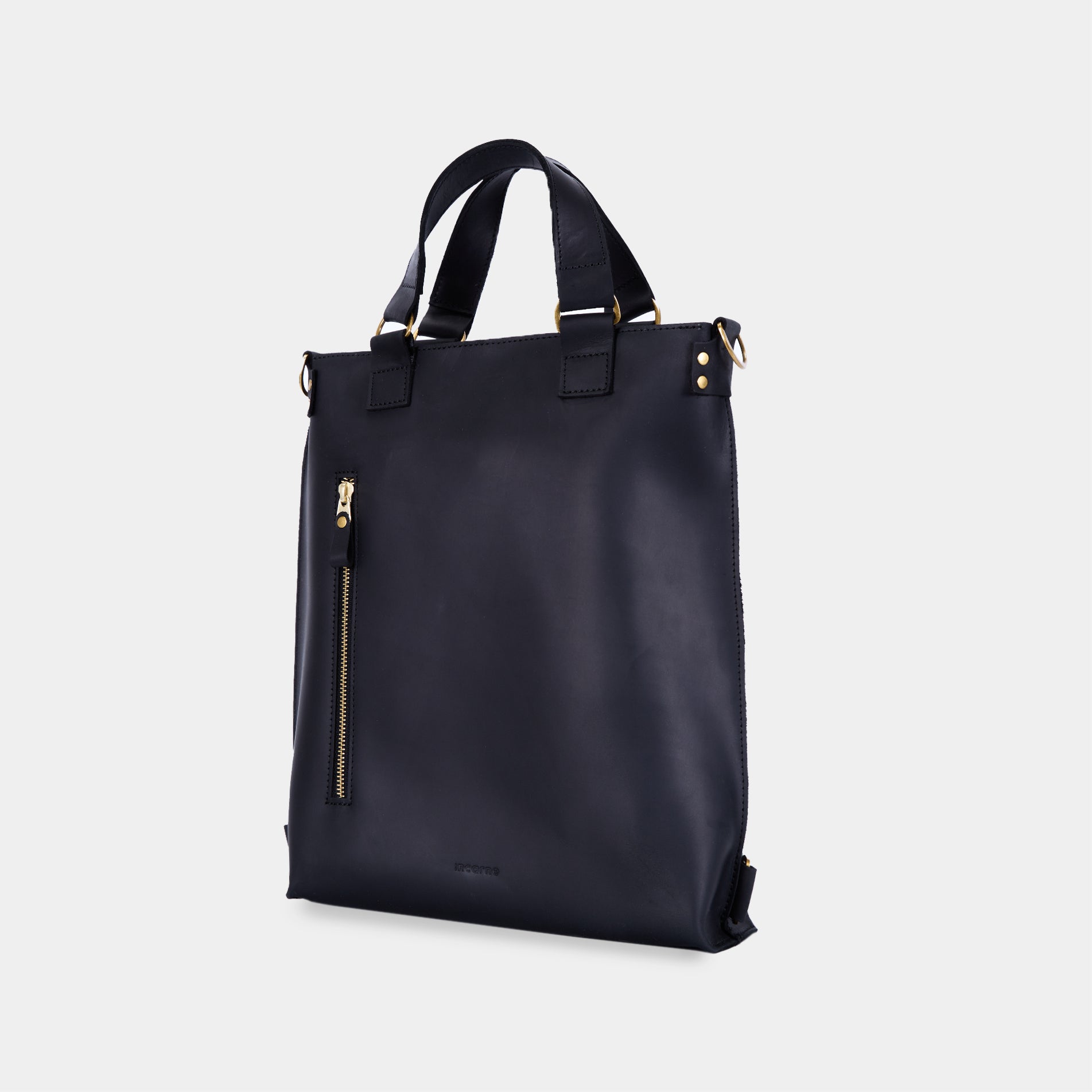 Cумка-рюкзак Optimus, чорний (вінтажний)