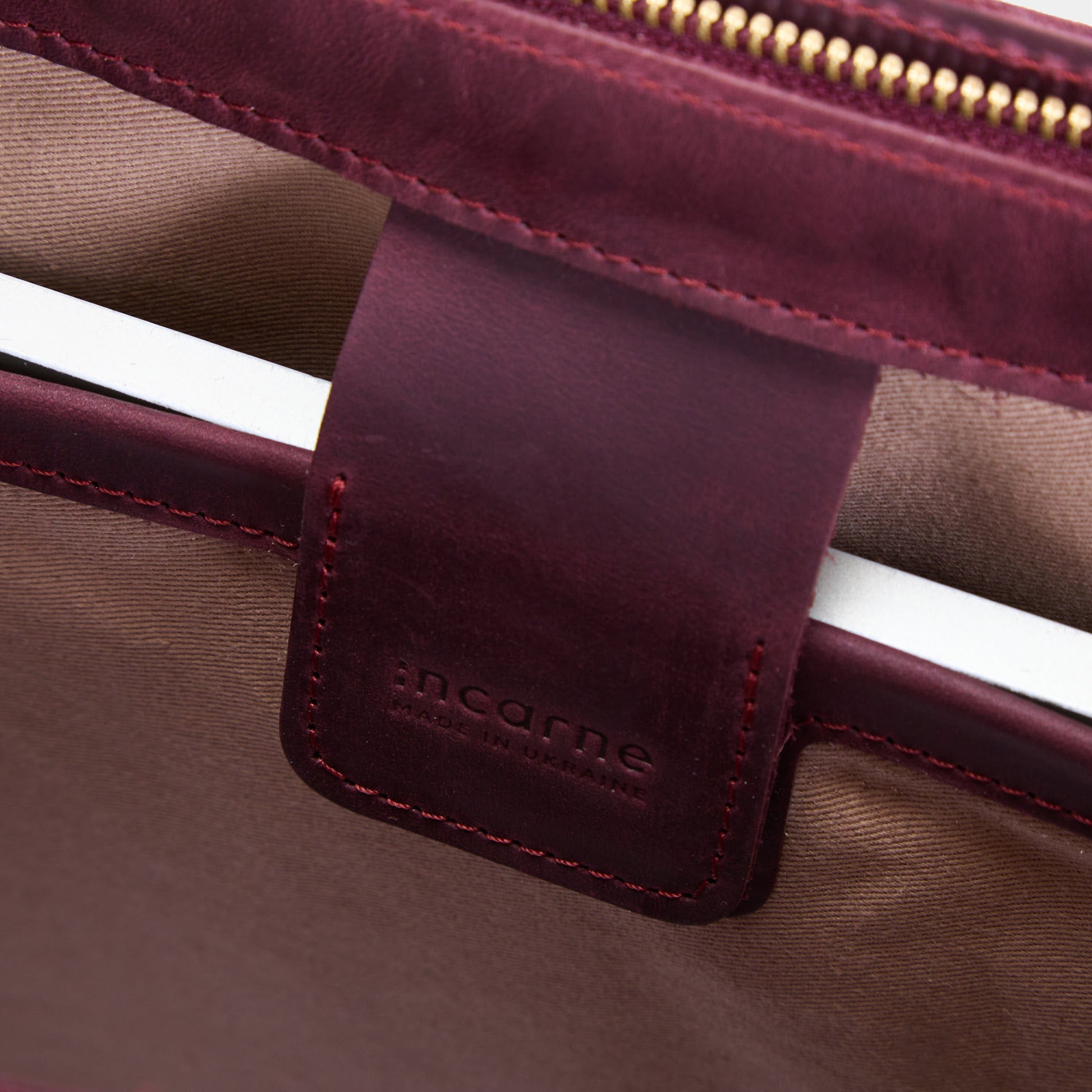 Сумка Emeli, бордо (винтажный)