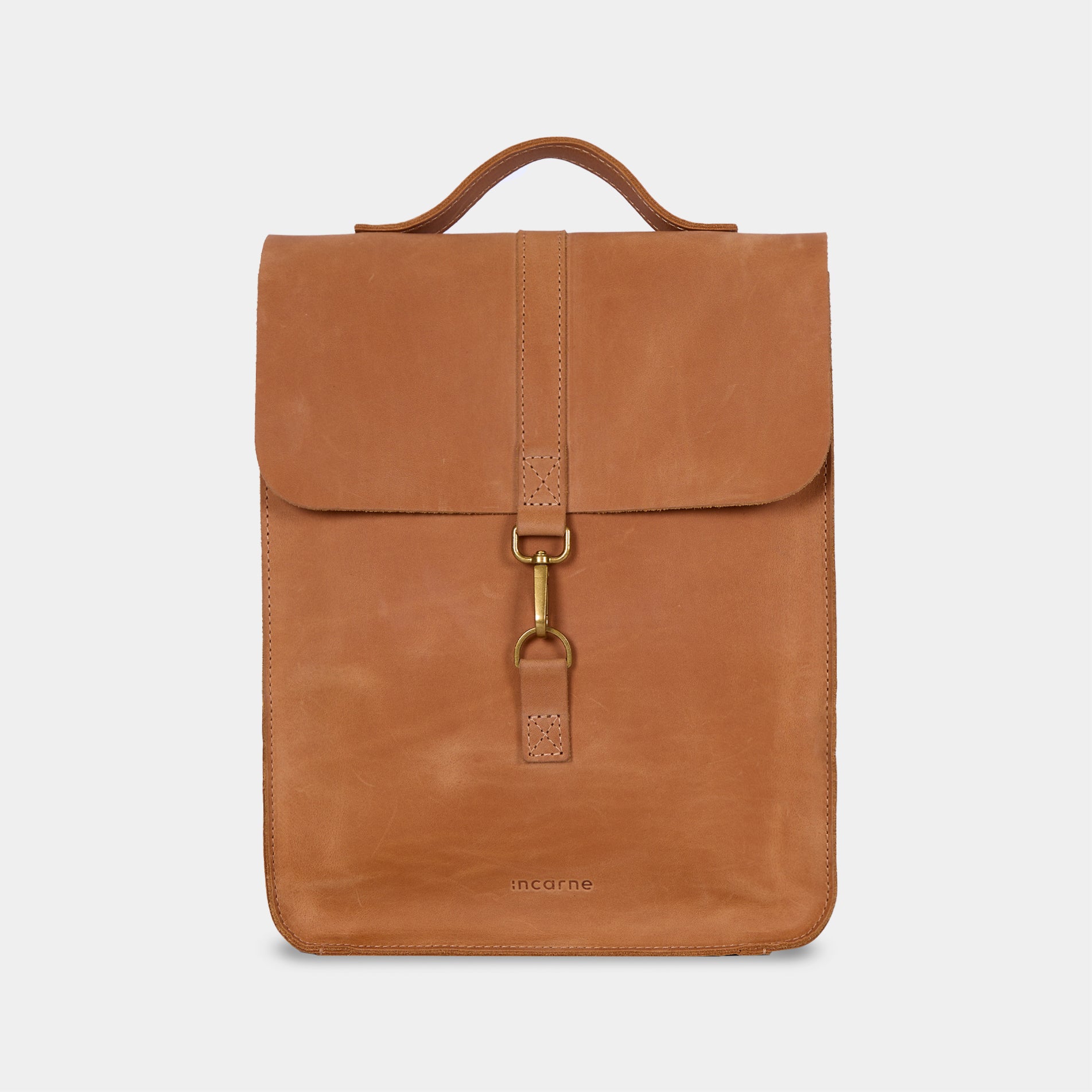 Рюкзак New Dream, коньяк (вінтажний)