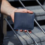 Кожаный мини кошелек с двумя отделениями для купюр «Джек» Jack