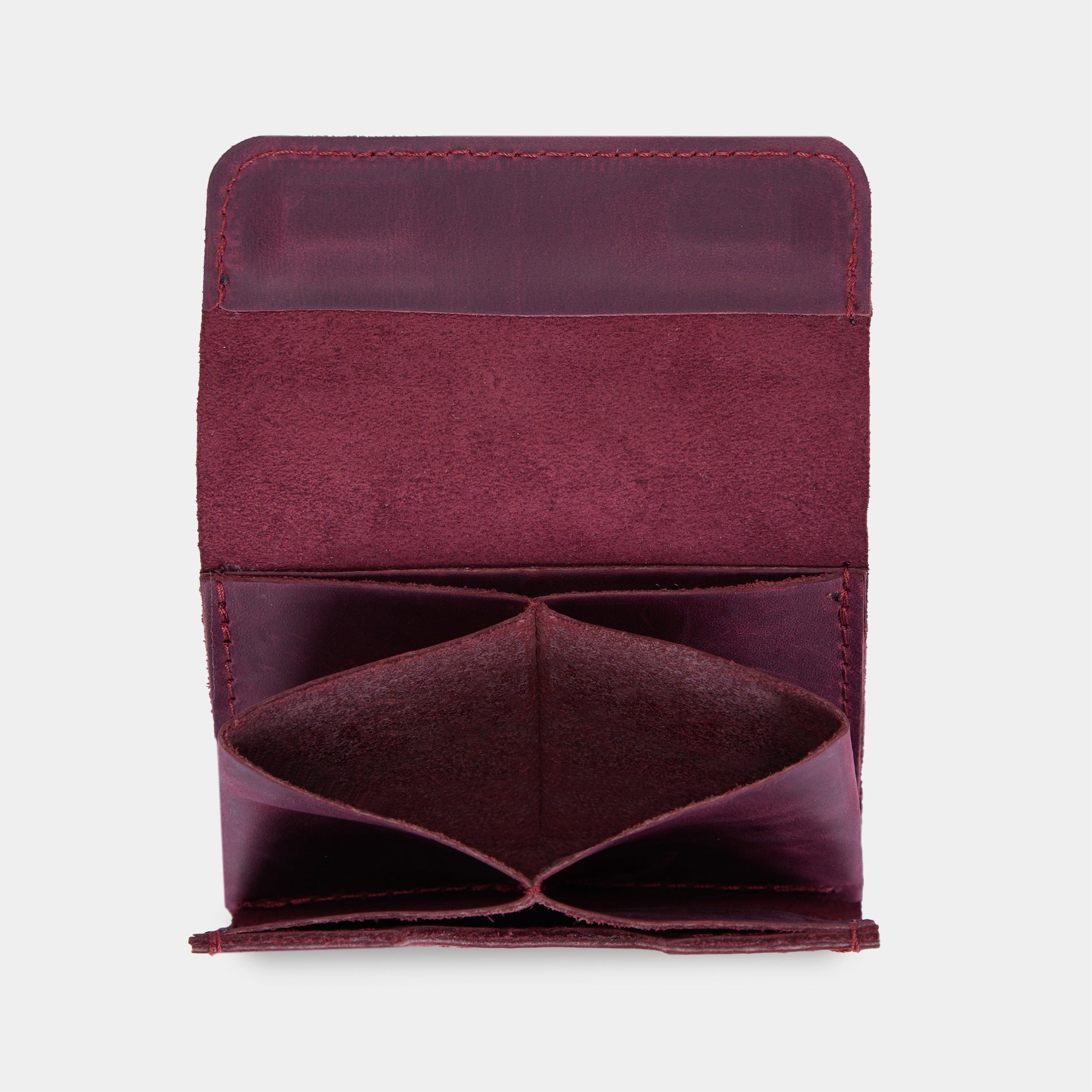 Гаманець Lean, бордо (вінтажний)