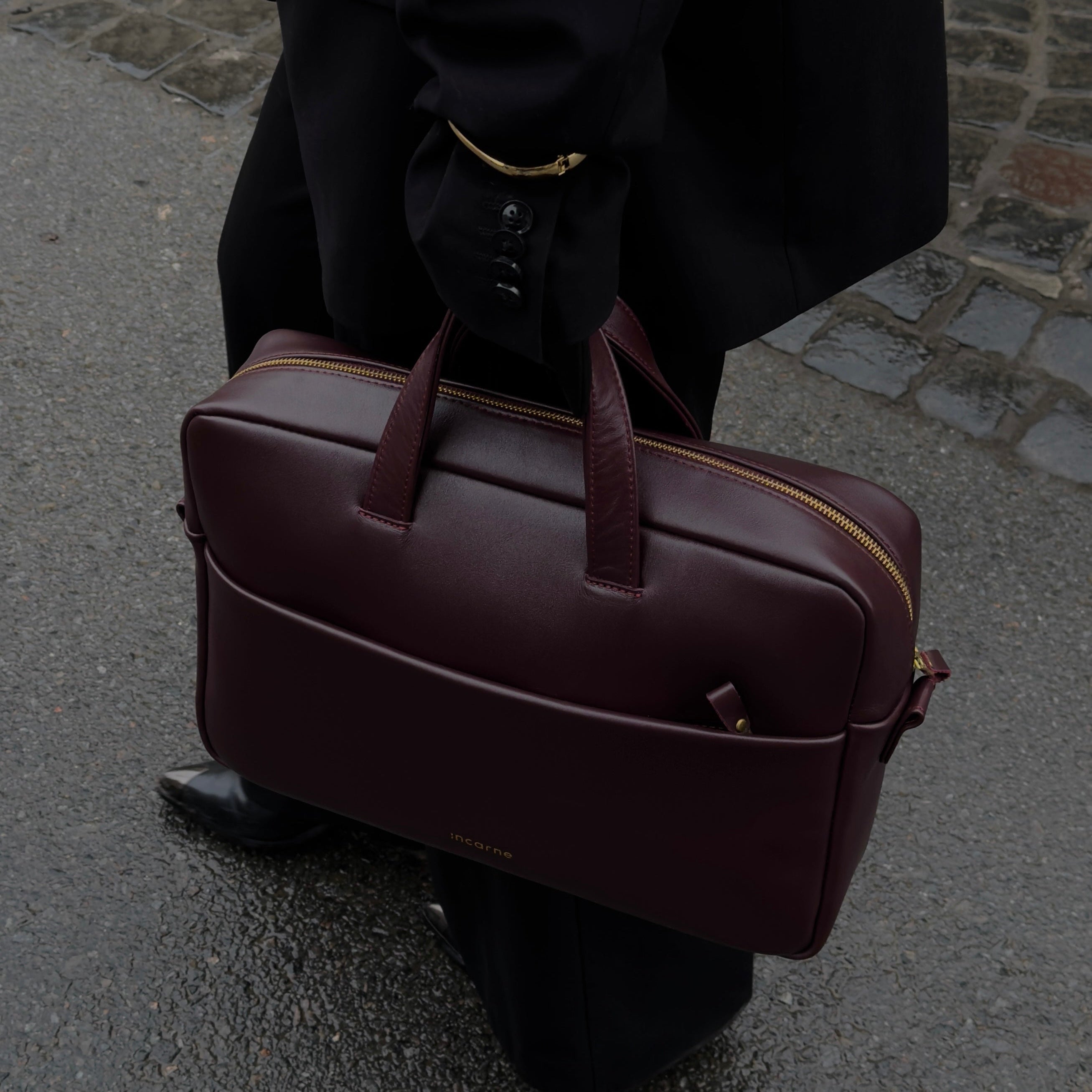 Сумка Brief, бордо