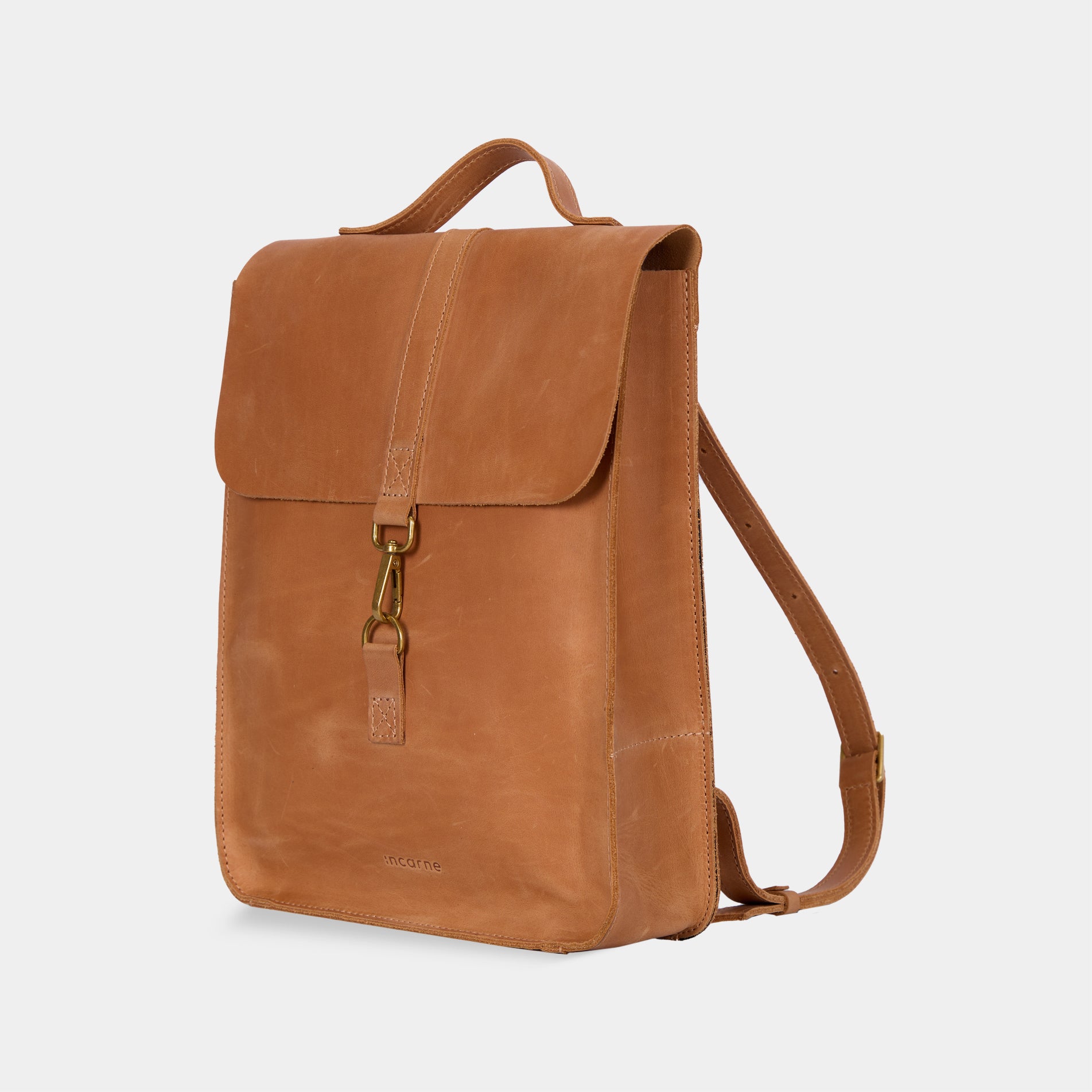 Рюкзак New Dream, коньяк (вінтажний)