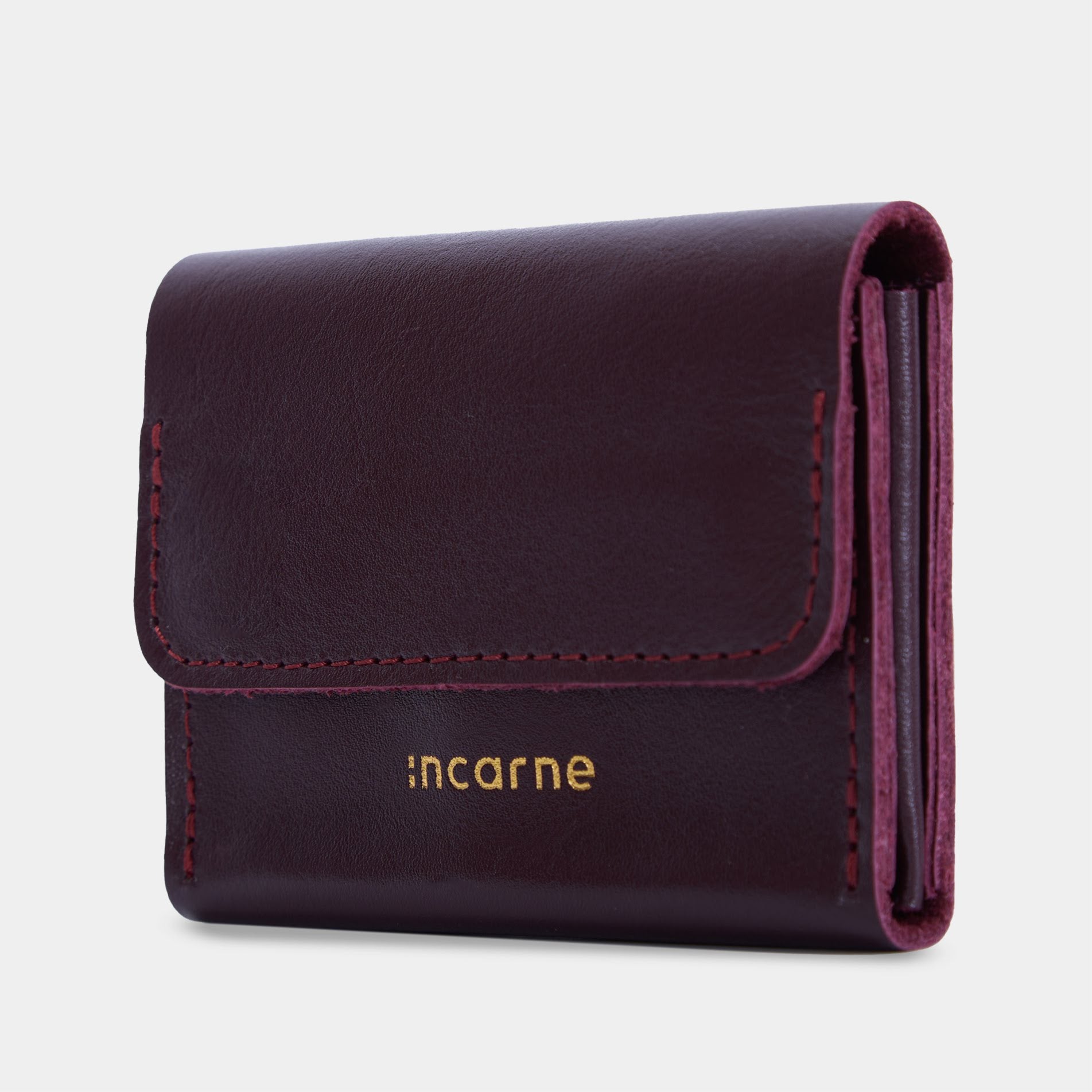 Гаманець Lean, бордо