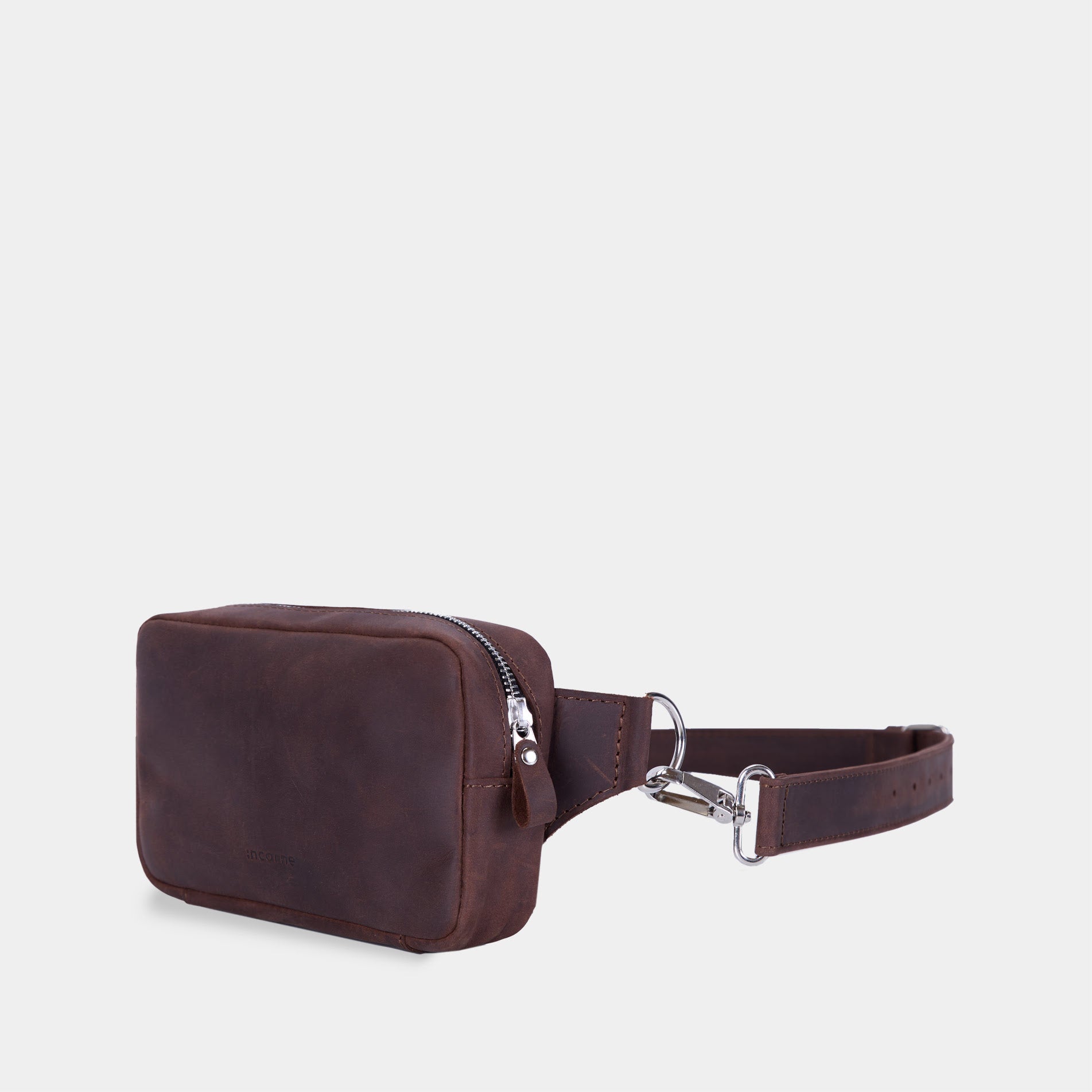Поясная сумка Block, коричневый (винтажный)