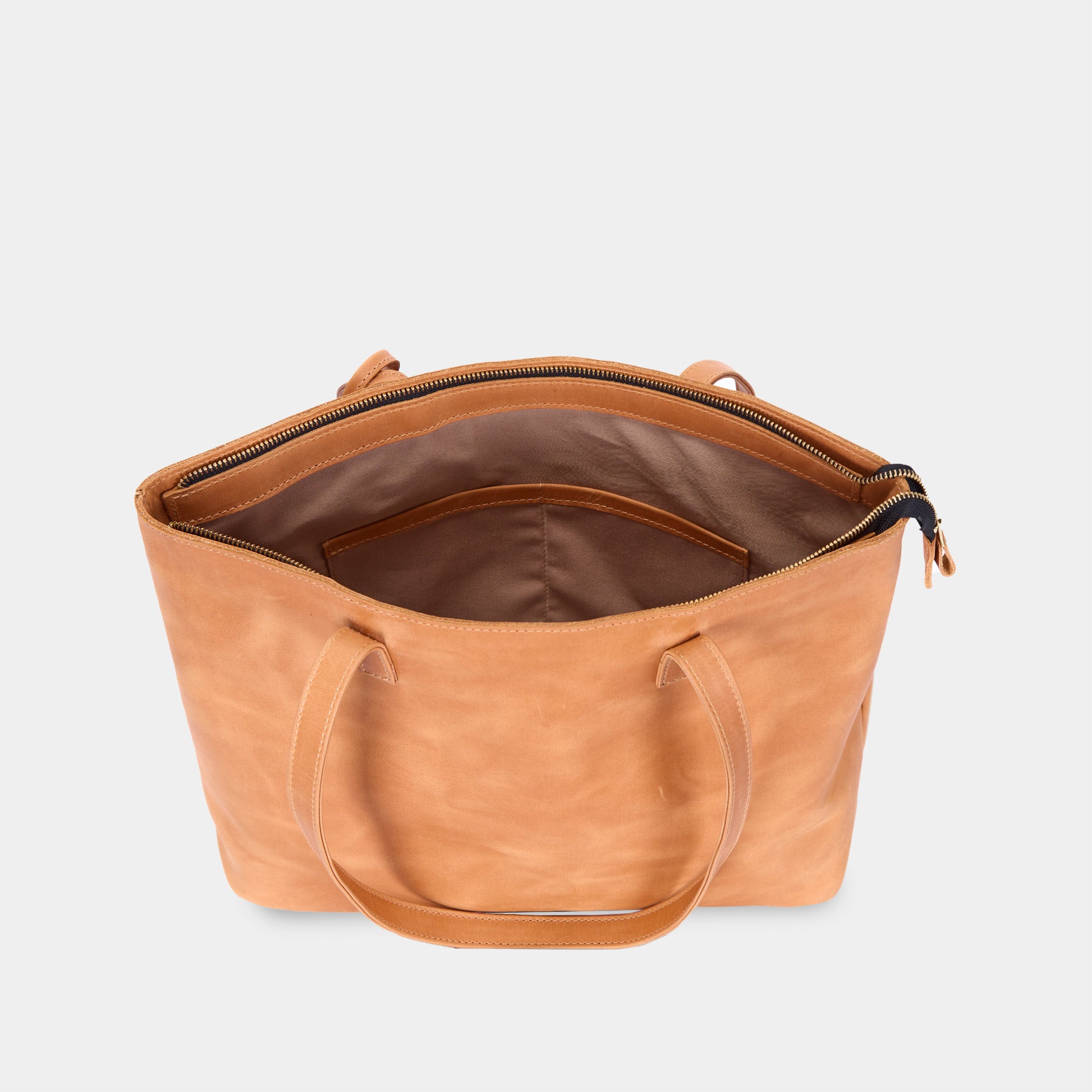 Сумка Emeli, коньяк (вінтажний)