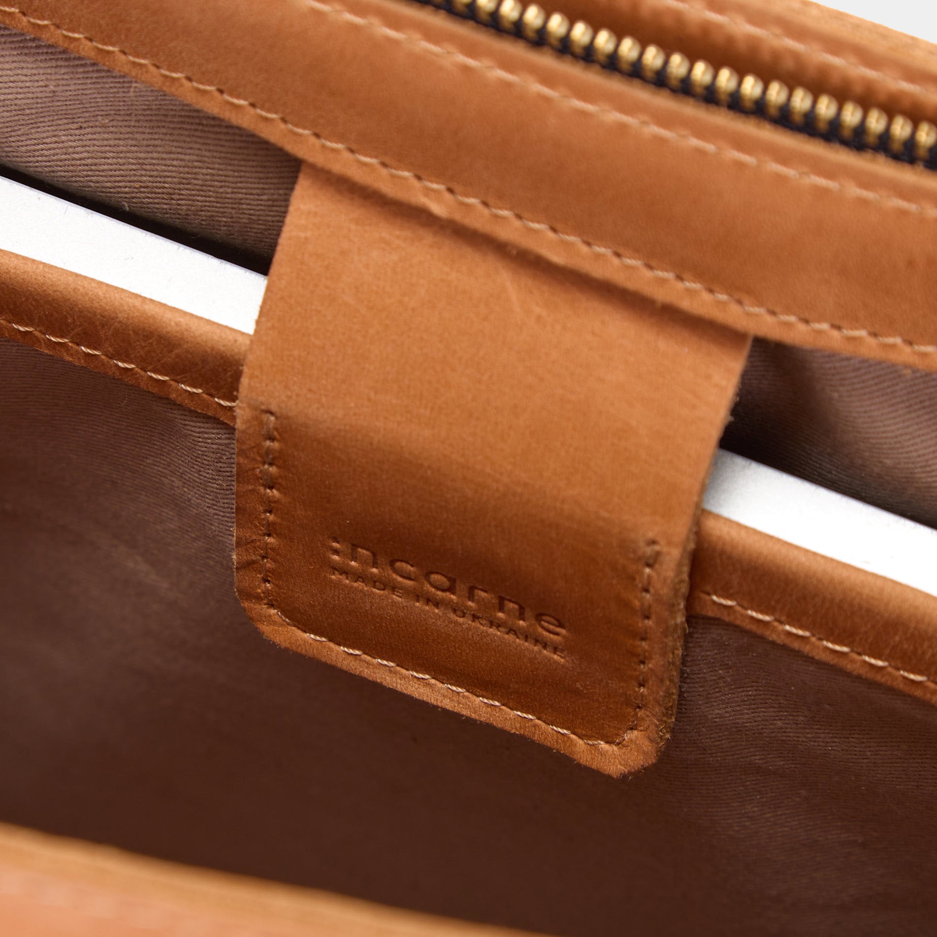 Сумка Emeli, коньяк (вінтажний)