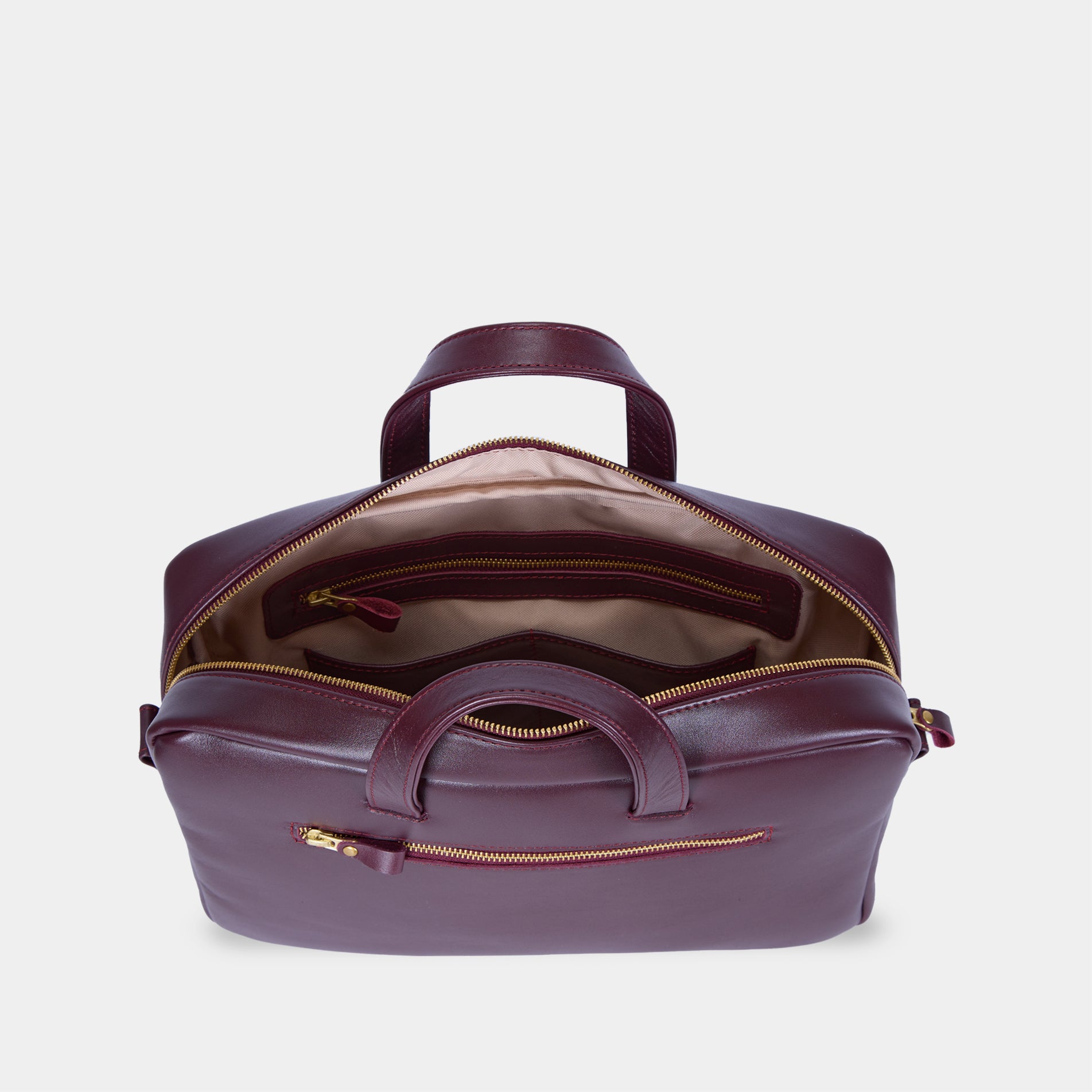 Сумка Brief, бордо