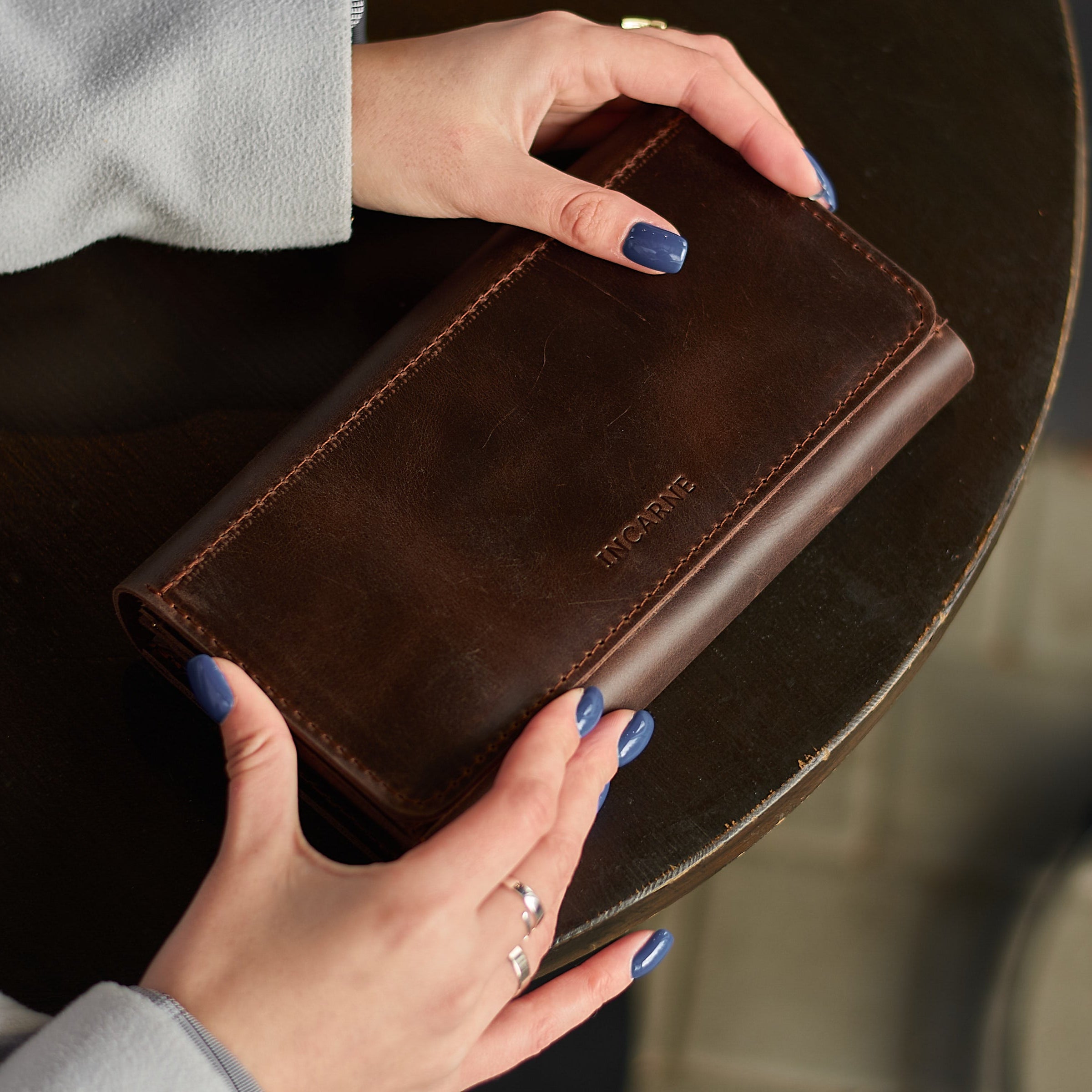 Гаманець Klondike, коричневий (вінтажний)