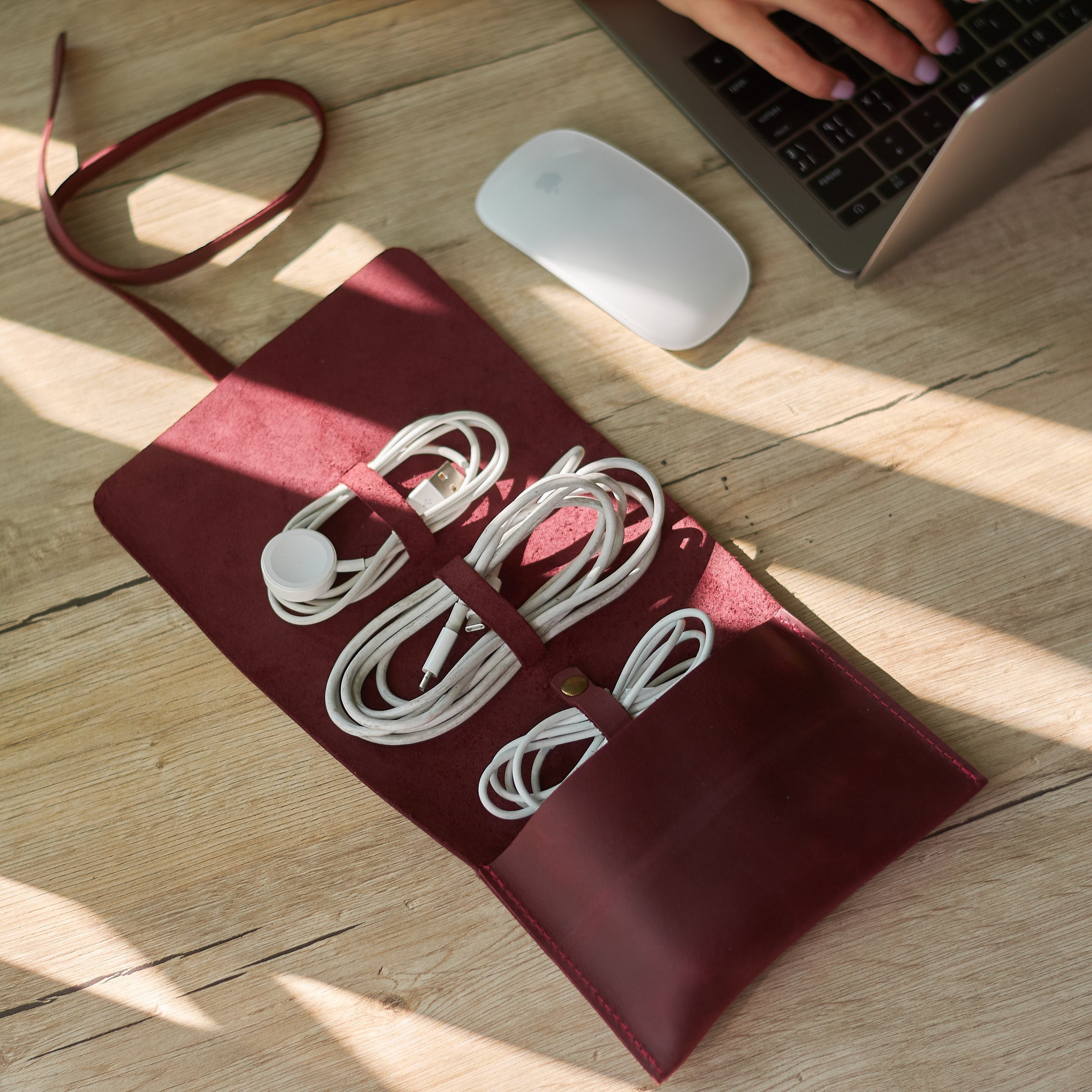 Органайзер Weekend, бордо (вінтажний)