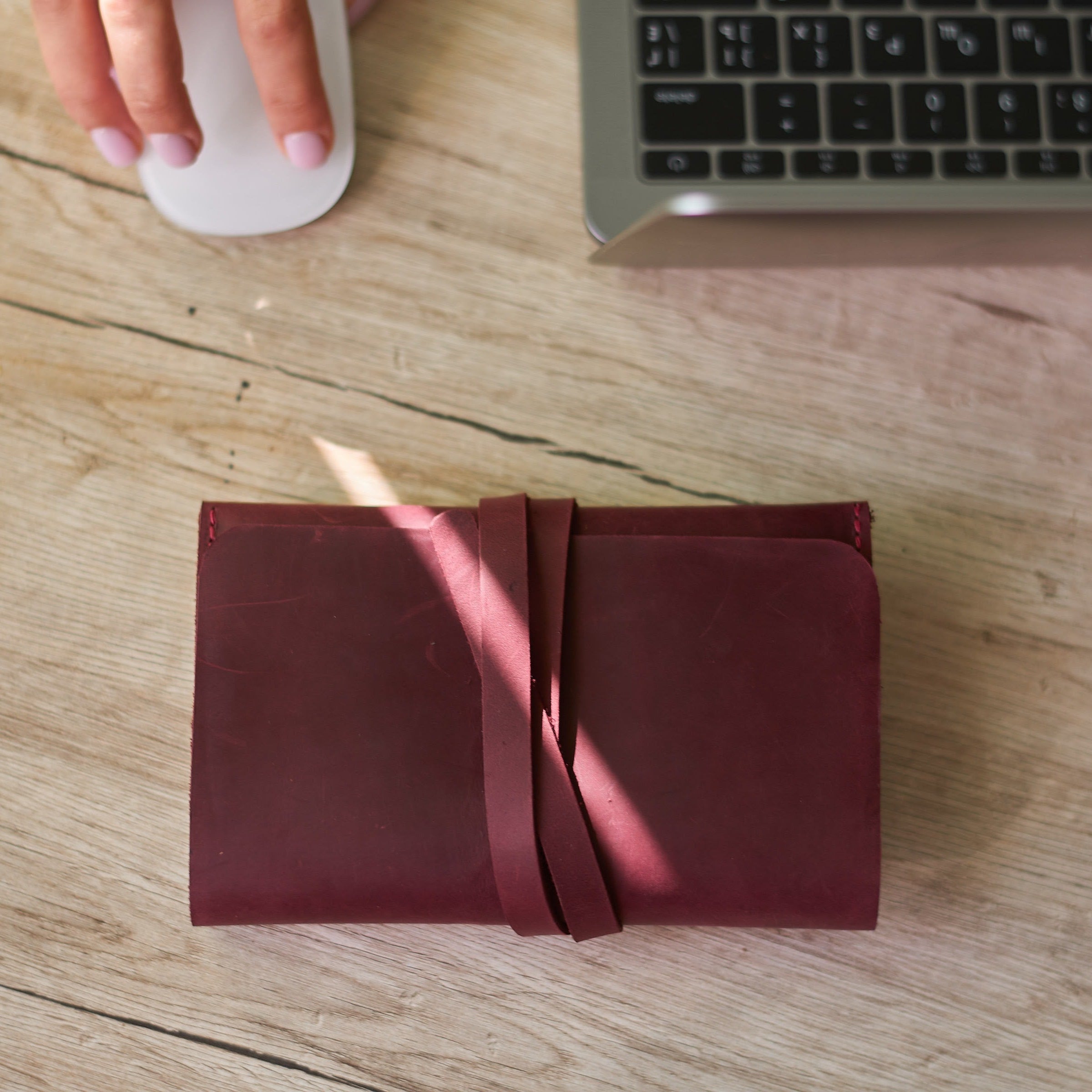 Органайзер Weekend, бордо (вінтажний)