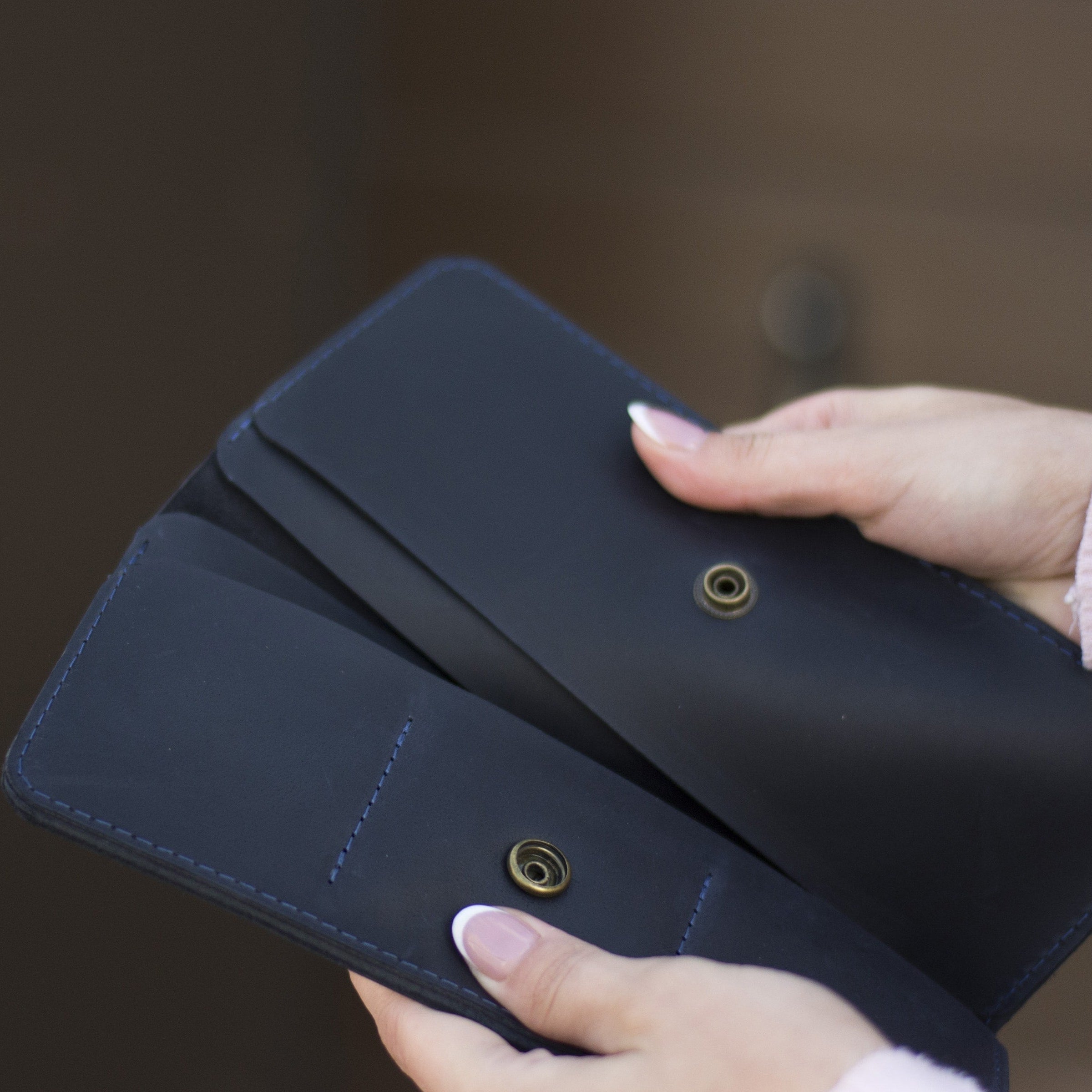 Кошелек для путешествий New York, синий (винтажный)