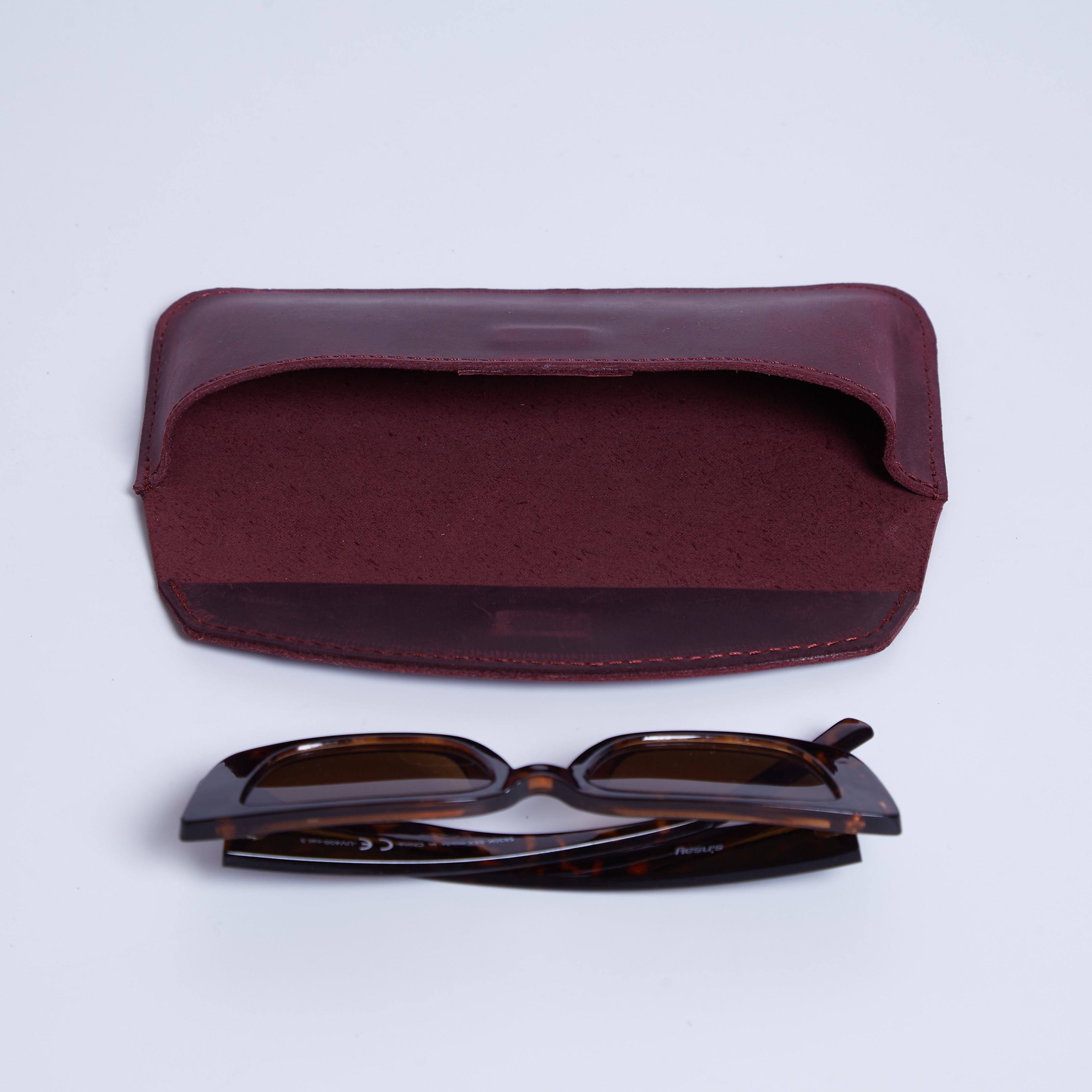Чохол для окулярів Ellet, бордо (вінтажний)