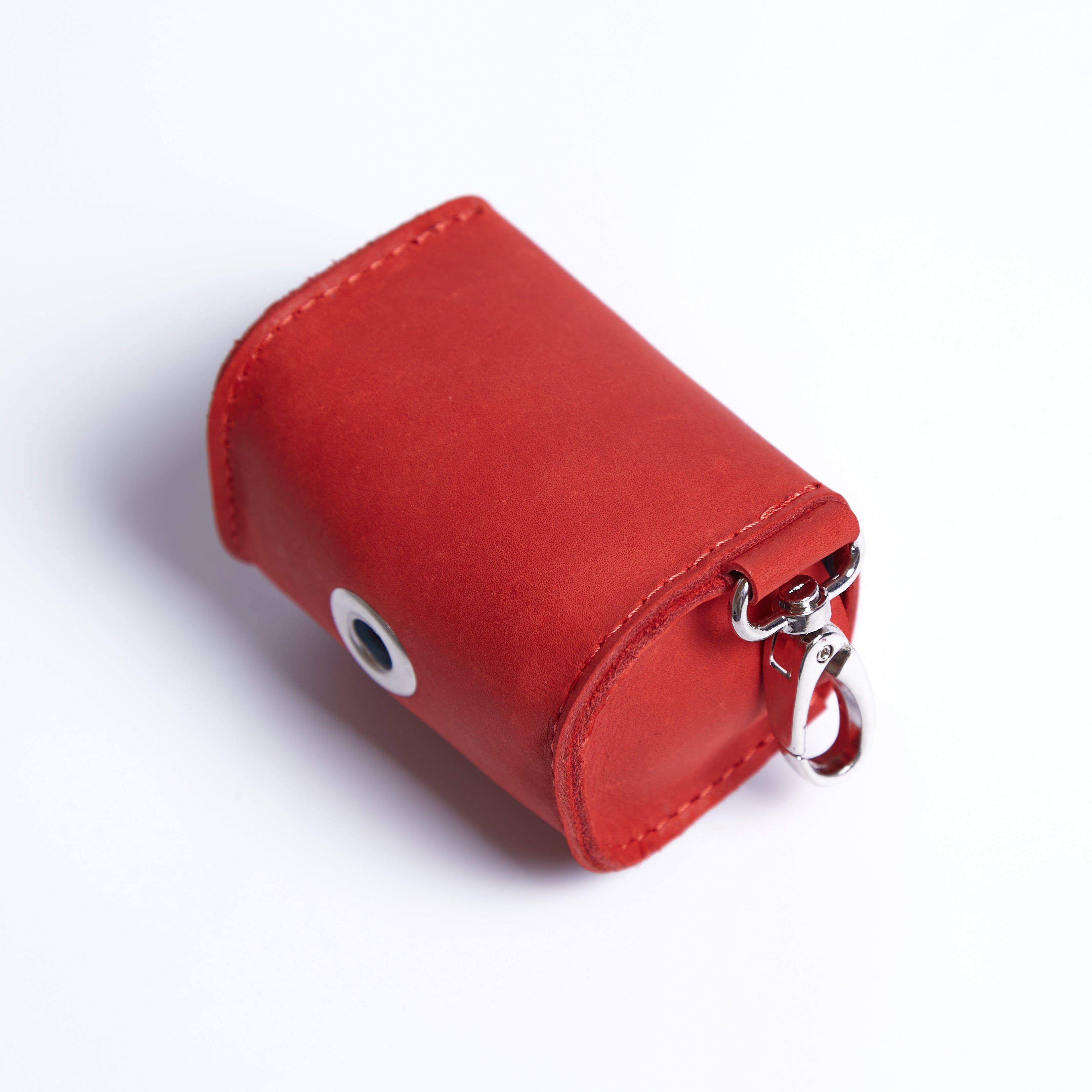 Сумка-брелок для гигиенических пакетов для выгула собак Easy Walk, красный (винтажный)