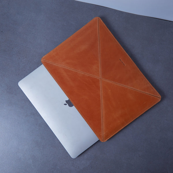 Кожаный чехол «Мозаик» Mosaic для ноутбука с диагональю экрана 13", MacBook Pro 13" 2012-2015 / MacBook Pro 14" 2021-2024