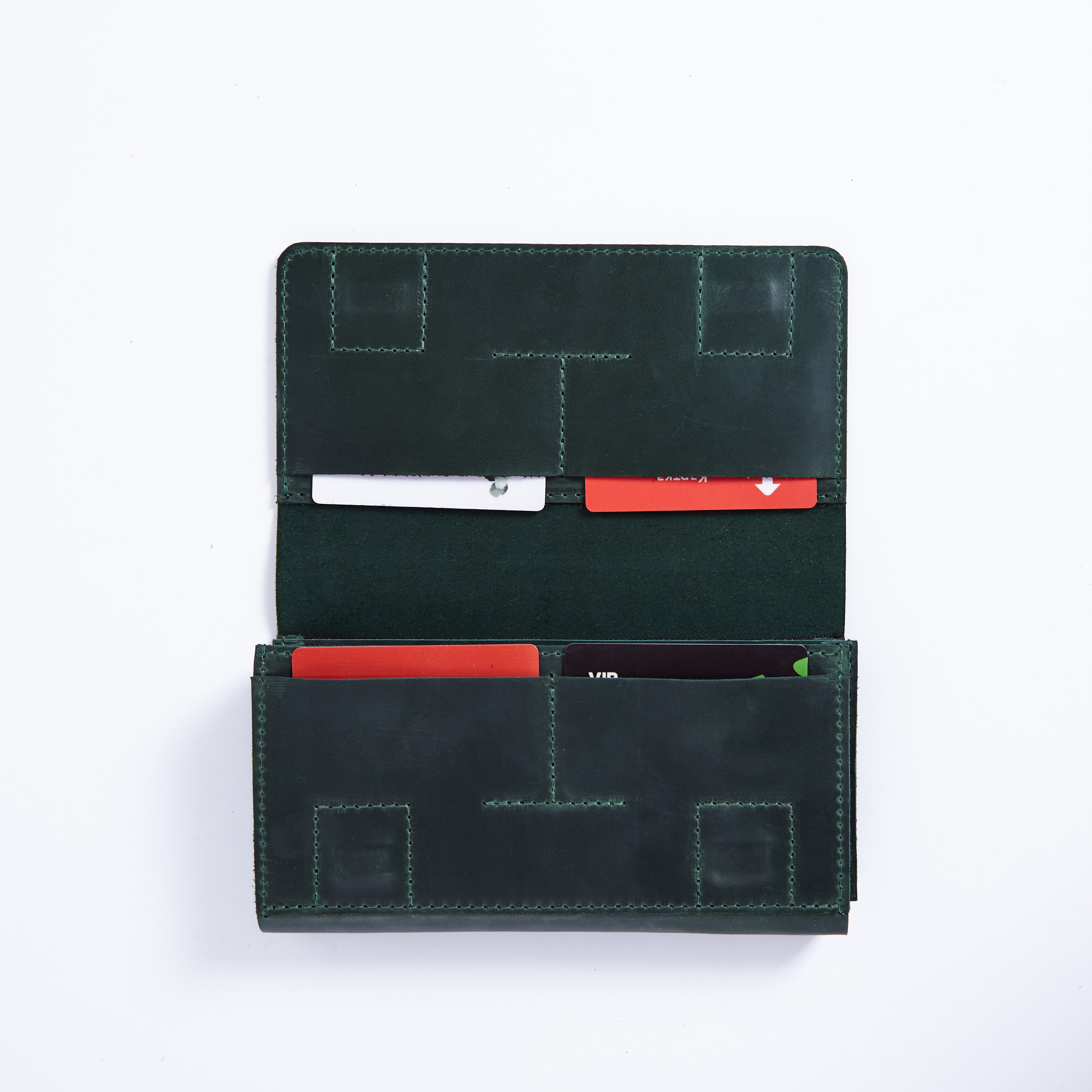 Гаманець Klondike, зелений (вінтажний)