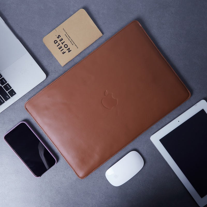 Чехол для MacBook «Гамма Плюс» Gamma Plus из классической кожи