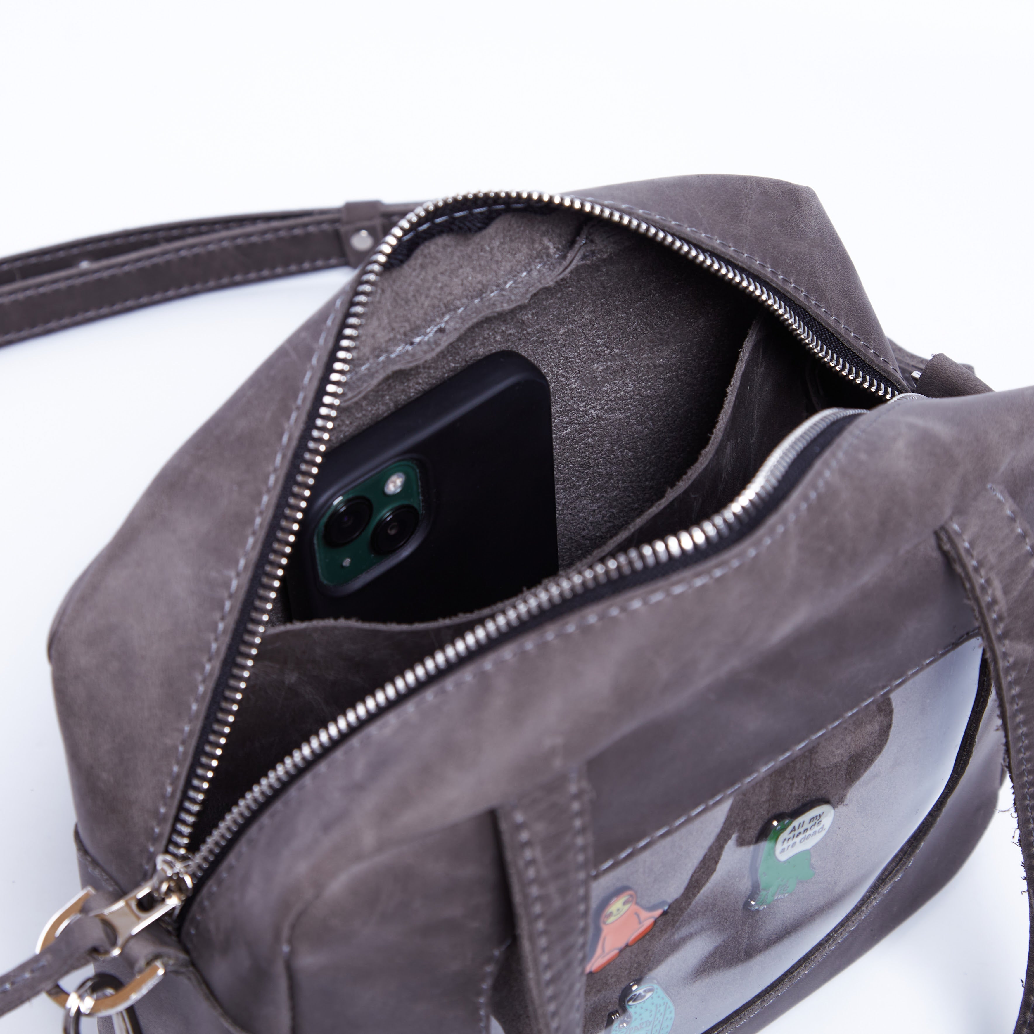 Жіноча сумка ITA Lumi, сірий (вінтажний)