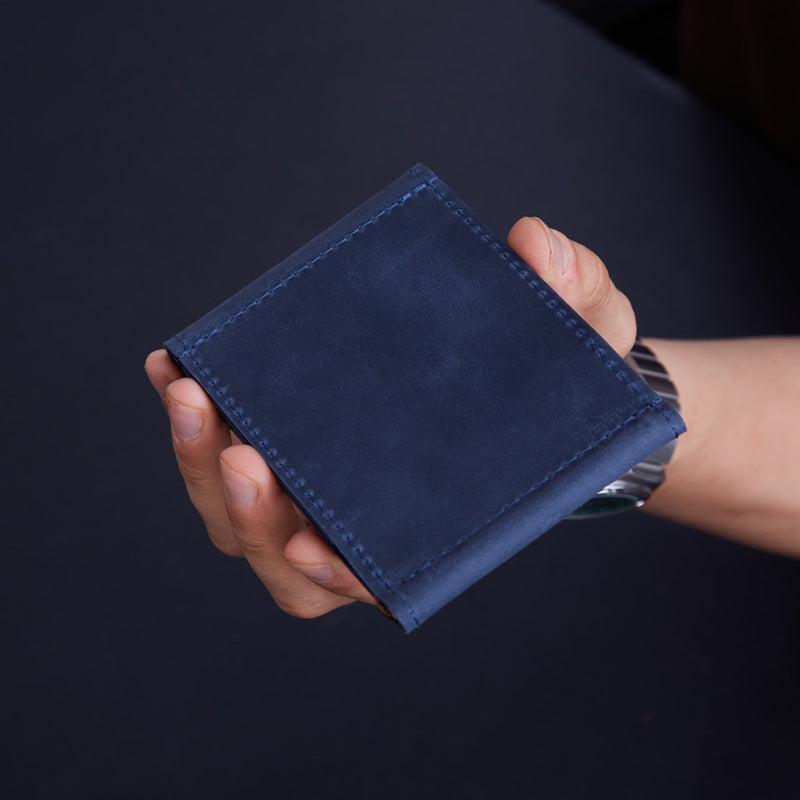 Компактний шкіряний гаманець «Слап» Slap