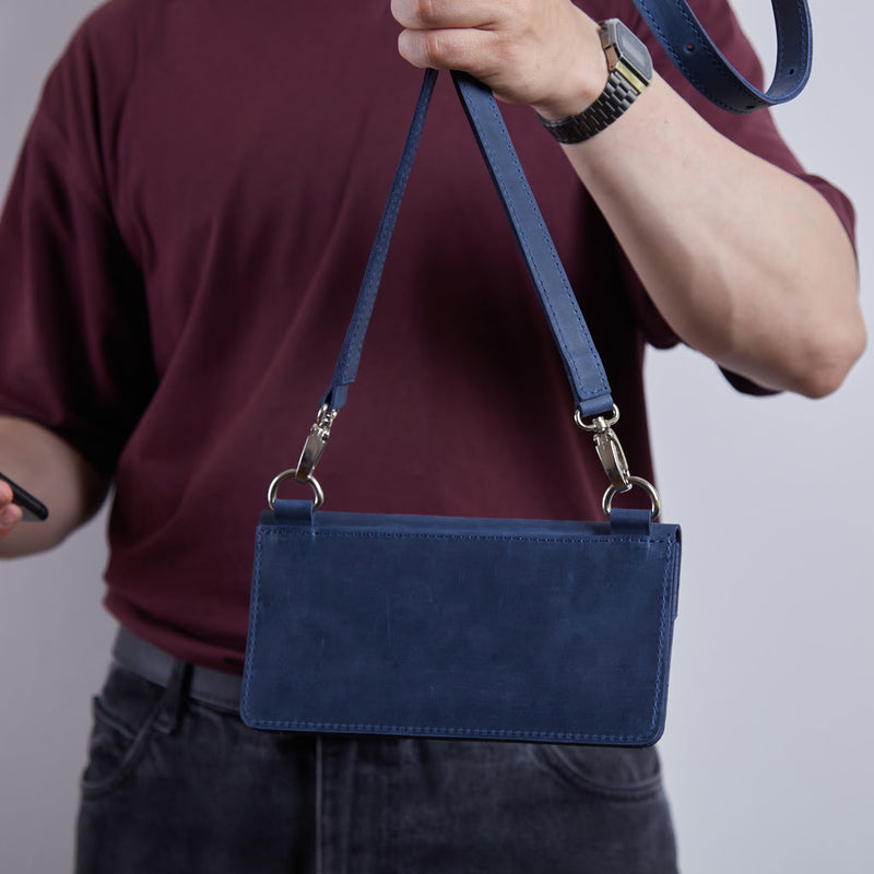 Шкіряна сумка для телефона «Смарт Бег» Smart Bag